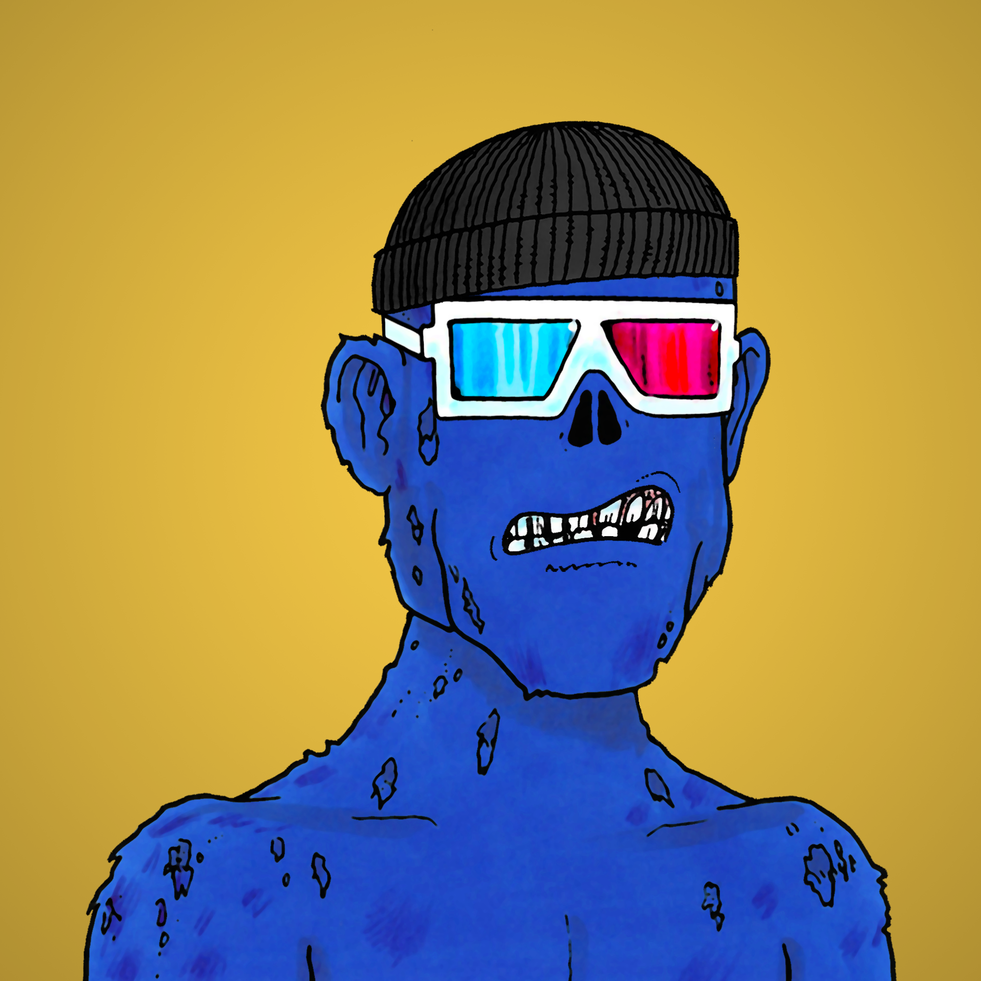 George Trosley - Jungle Freaks - Jungle Freak 8041 - NFT # 8041