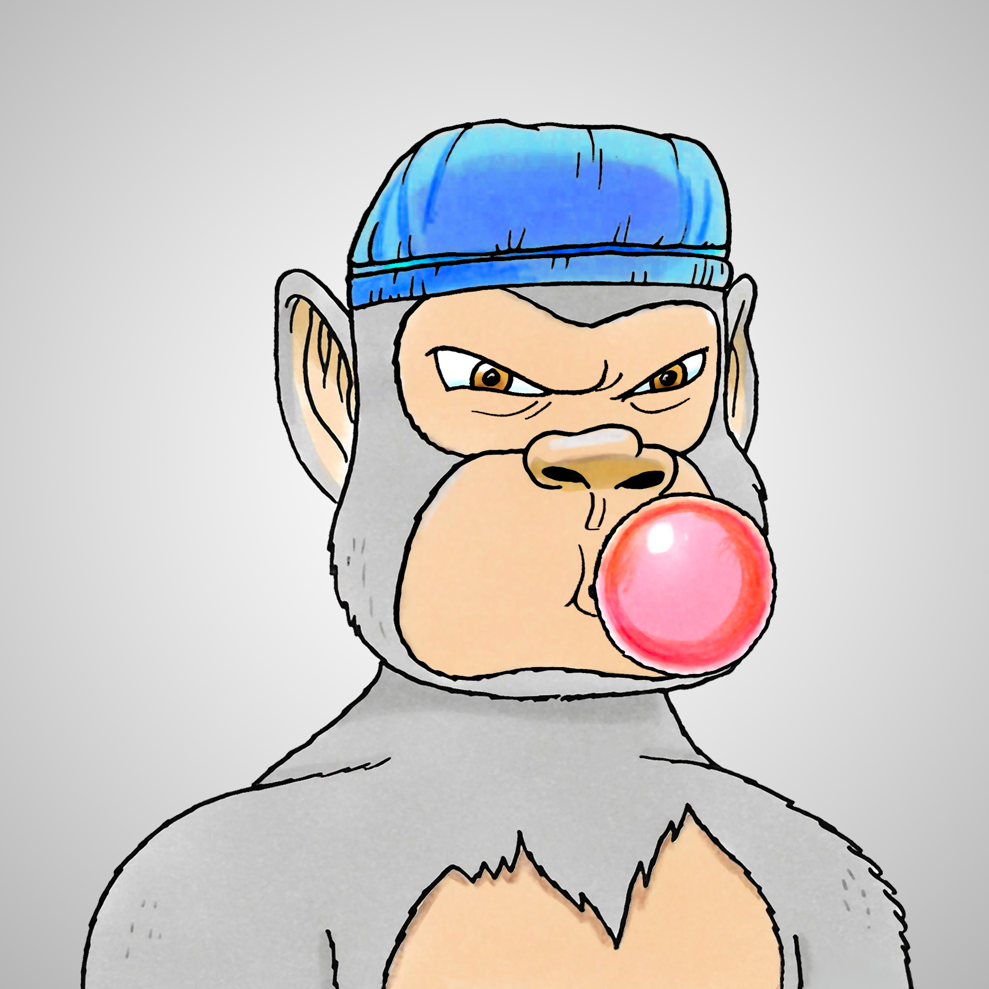 George Trosley - Jungle Freaks - Jungle Freak 8043 - NFT # 8043