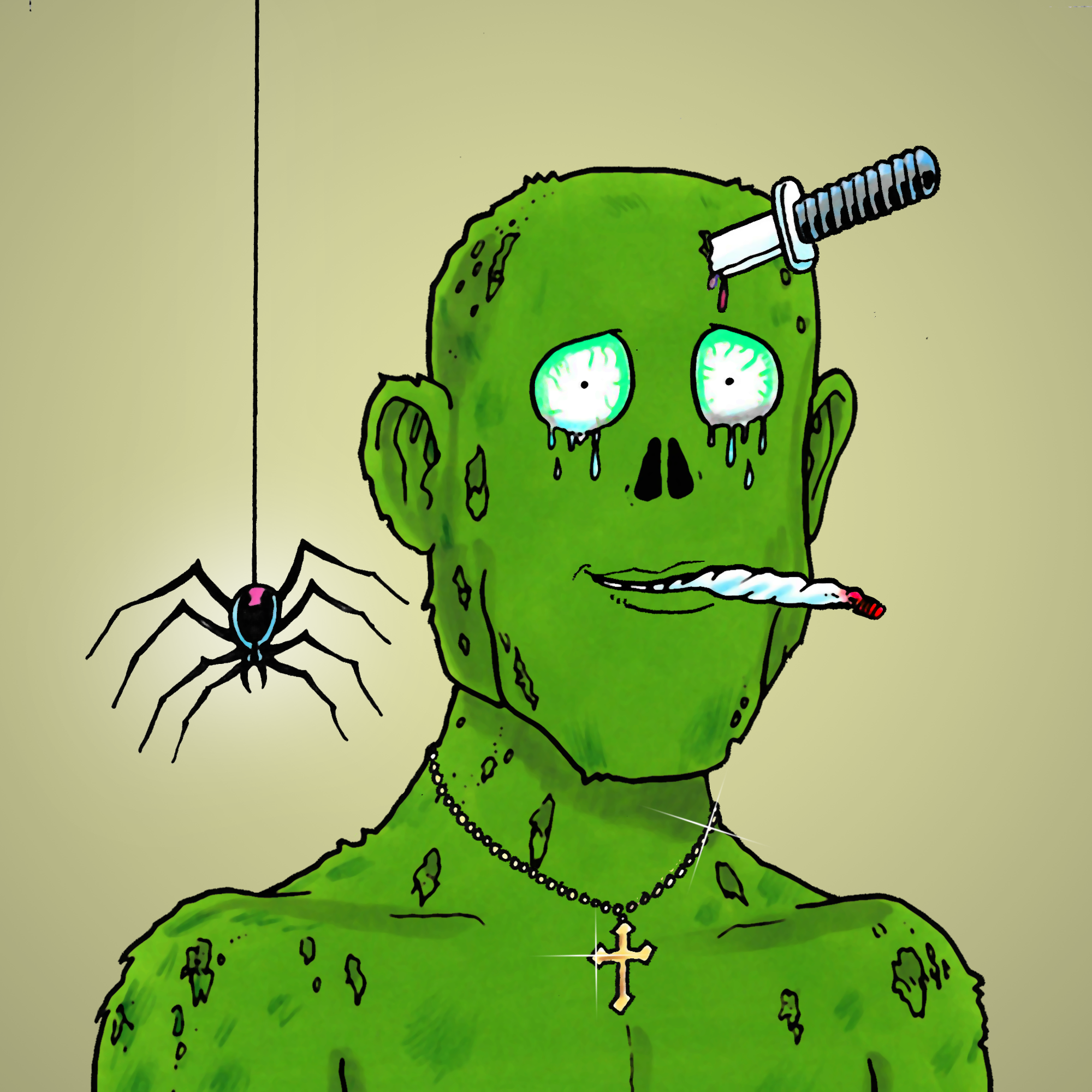 George Trosley - Jungle Freaks - Jungle Freak 807 - NFT # 807