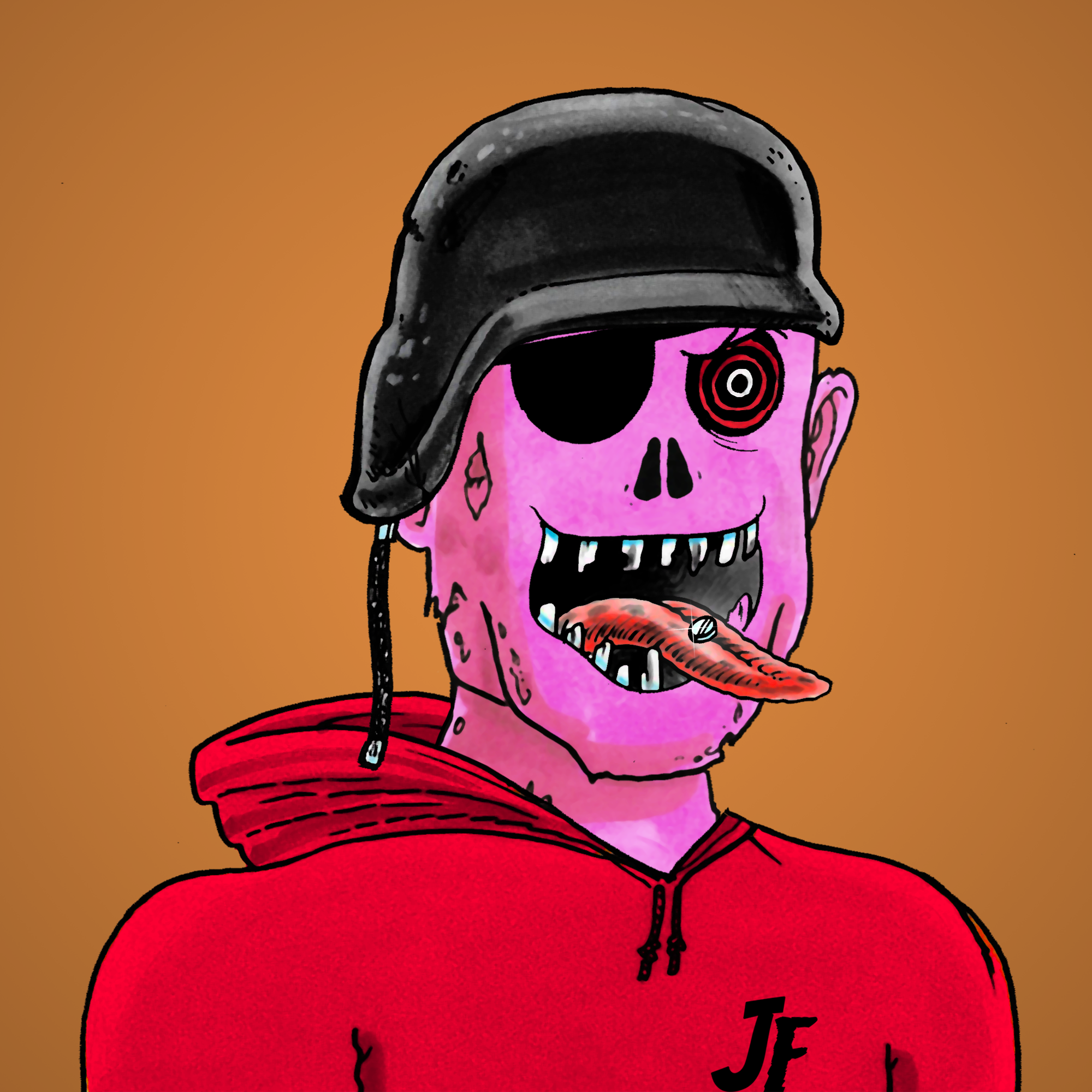 George Trosley - Jungle Freaks - Jungle Freak 8078 - NFT # 8078