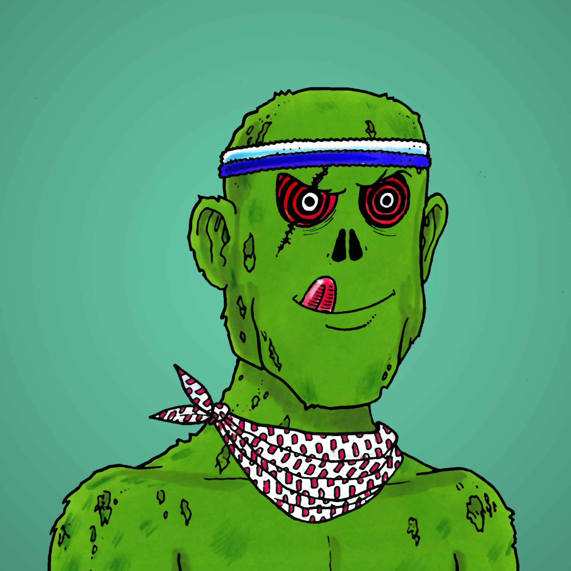 George Trosley - Jungle Freaks - Jungle Freak 8080 - NFT # 8080