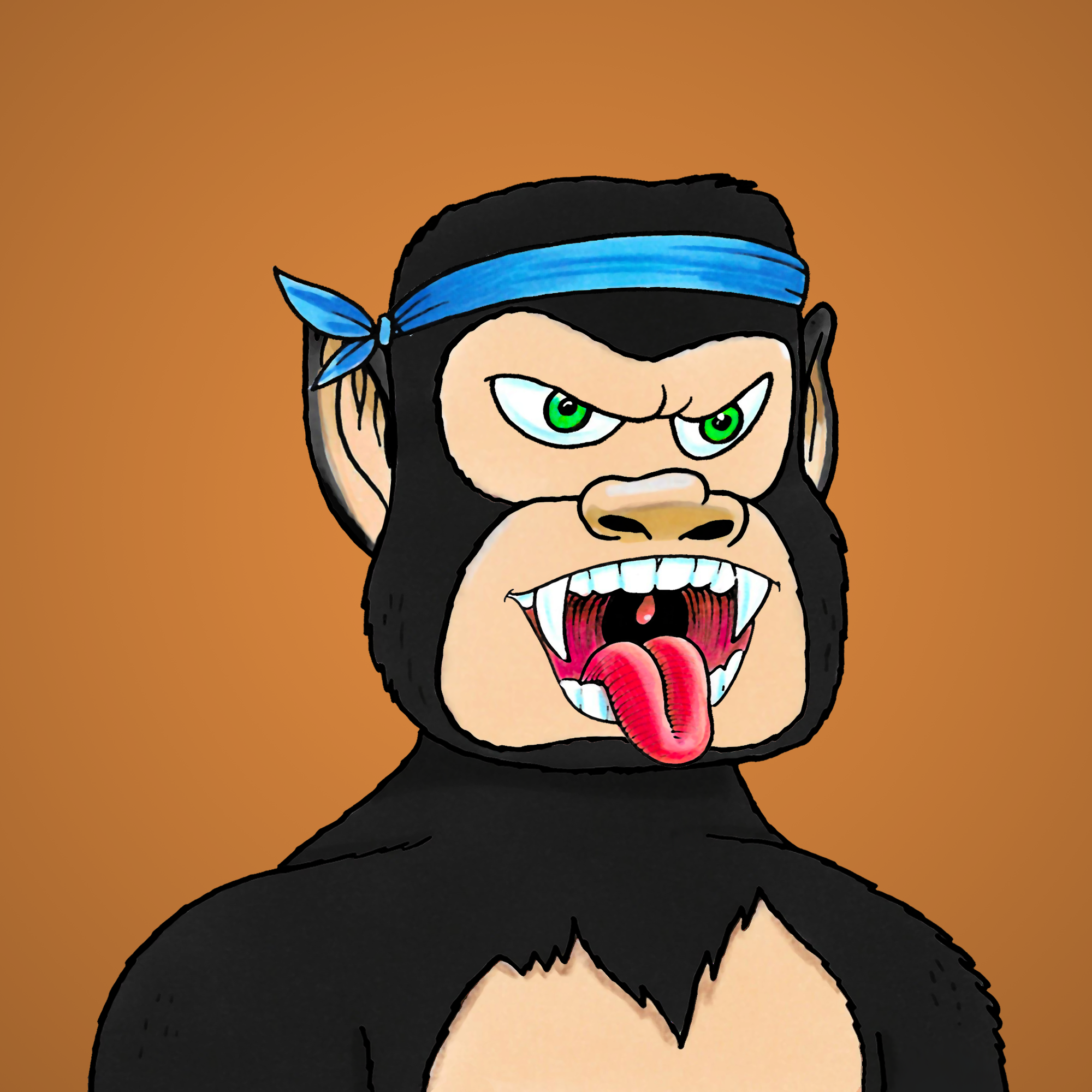 George Trosley - Jungle Freaks - Jungle Freak 809 - NFT # 809