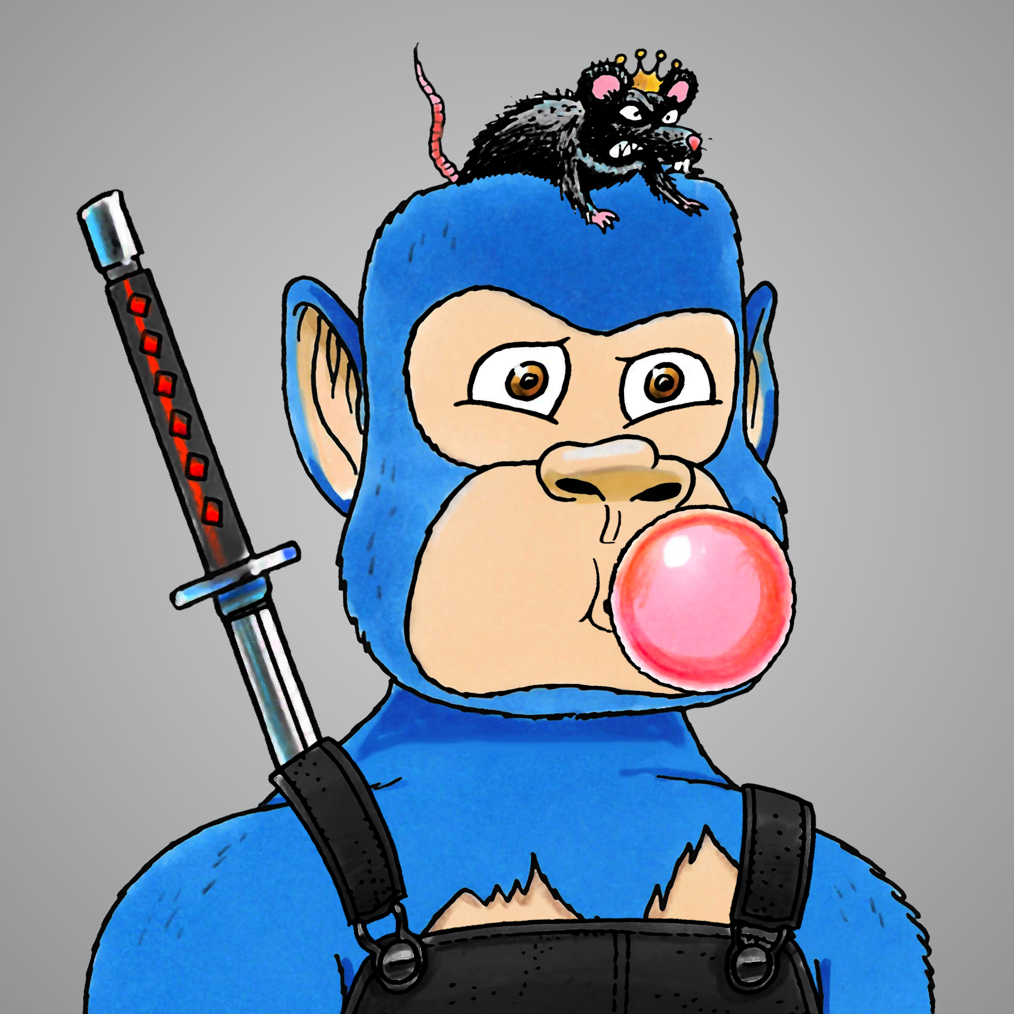 George Trosley - Jungle Freaks - Jungle Freak 8091 - NFT # 8091