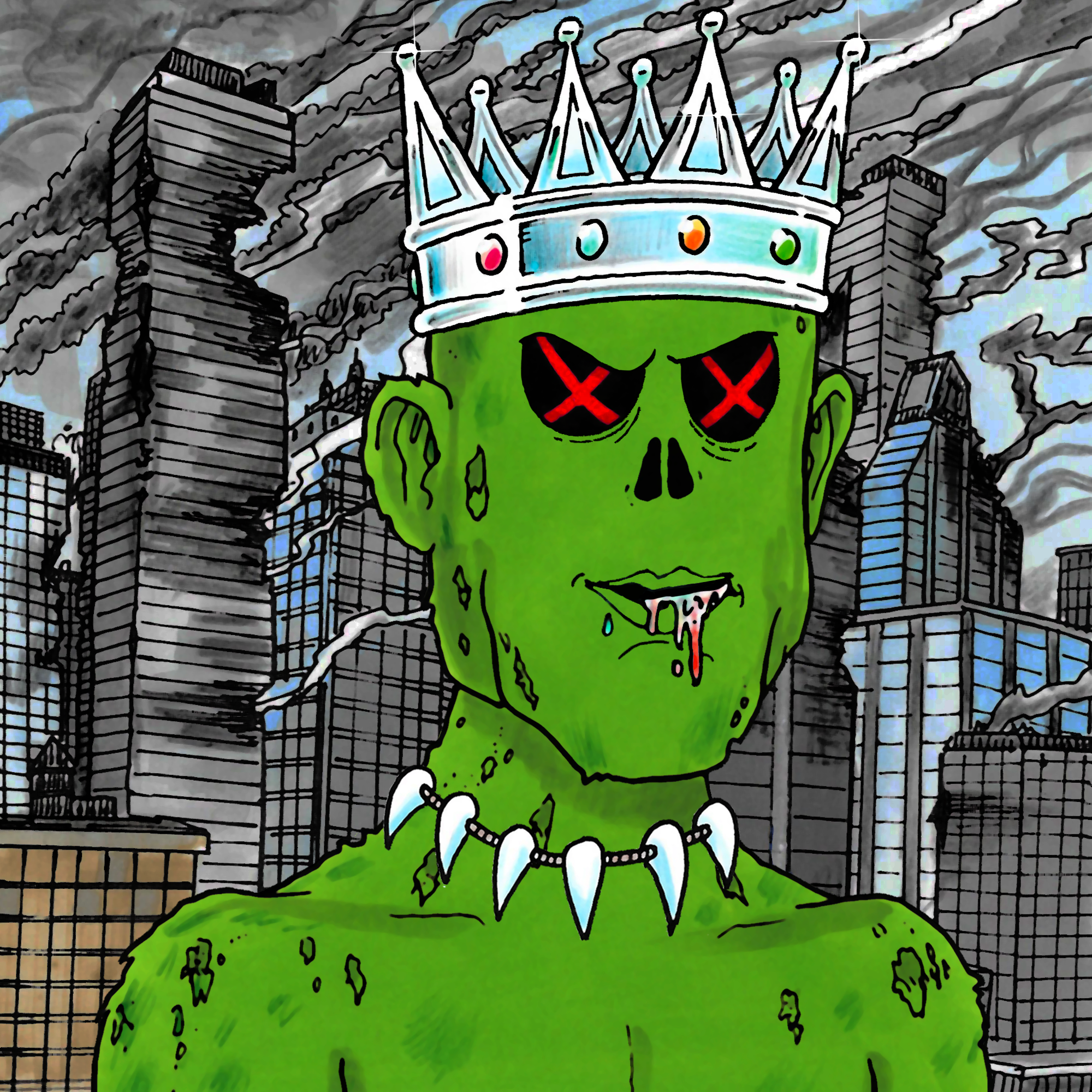 George Trosley - Jungle Freaks - Jungle Freak 81 - NFT # 81