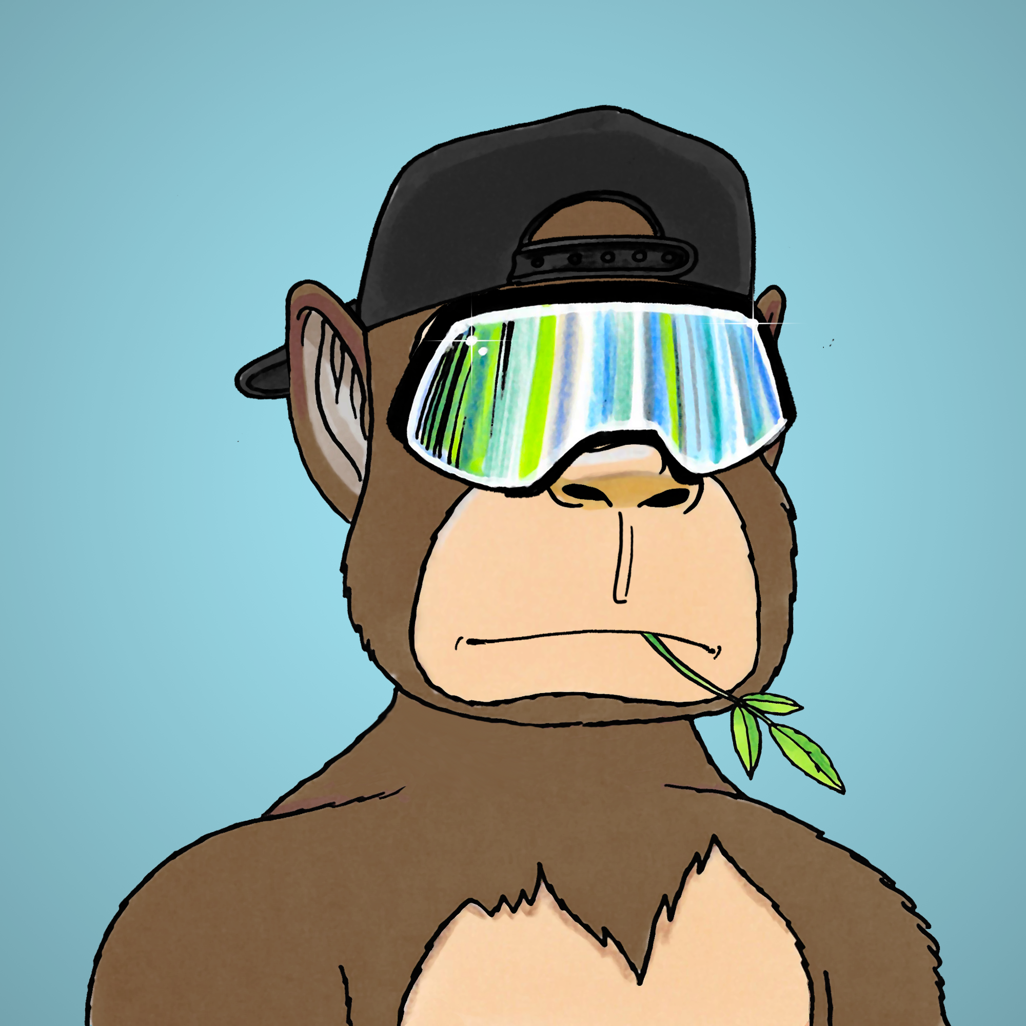 George Trosley - Jungle Freaks - Jungle Freak 811 - NFT # 811