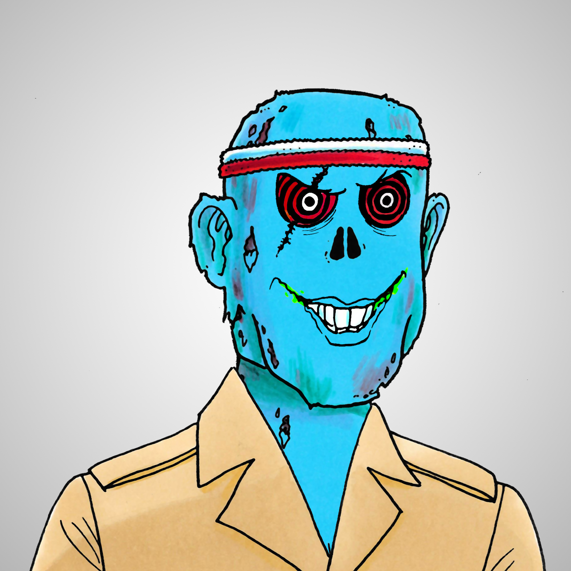 George Trosley - Jungle Freaks - Jungle Freak 812 - NFT # 812