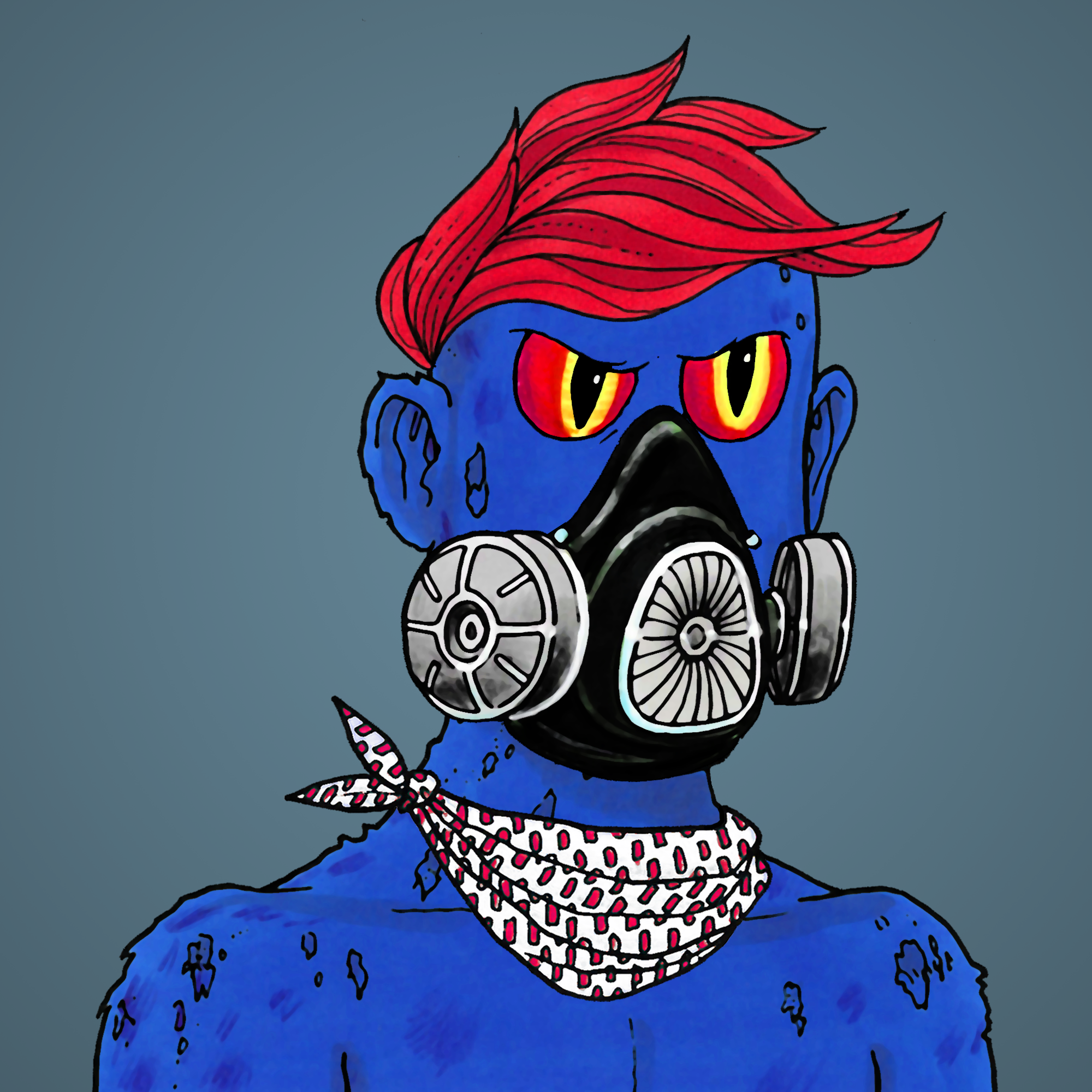 George Trosley - Jungle Freaks - Jungle Freak 8125 - NFT # 8125