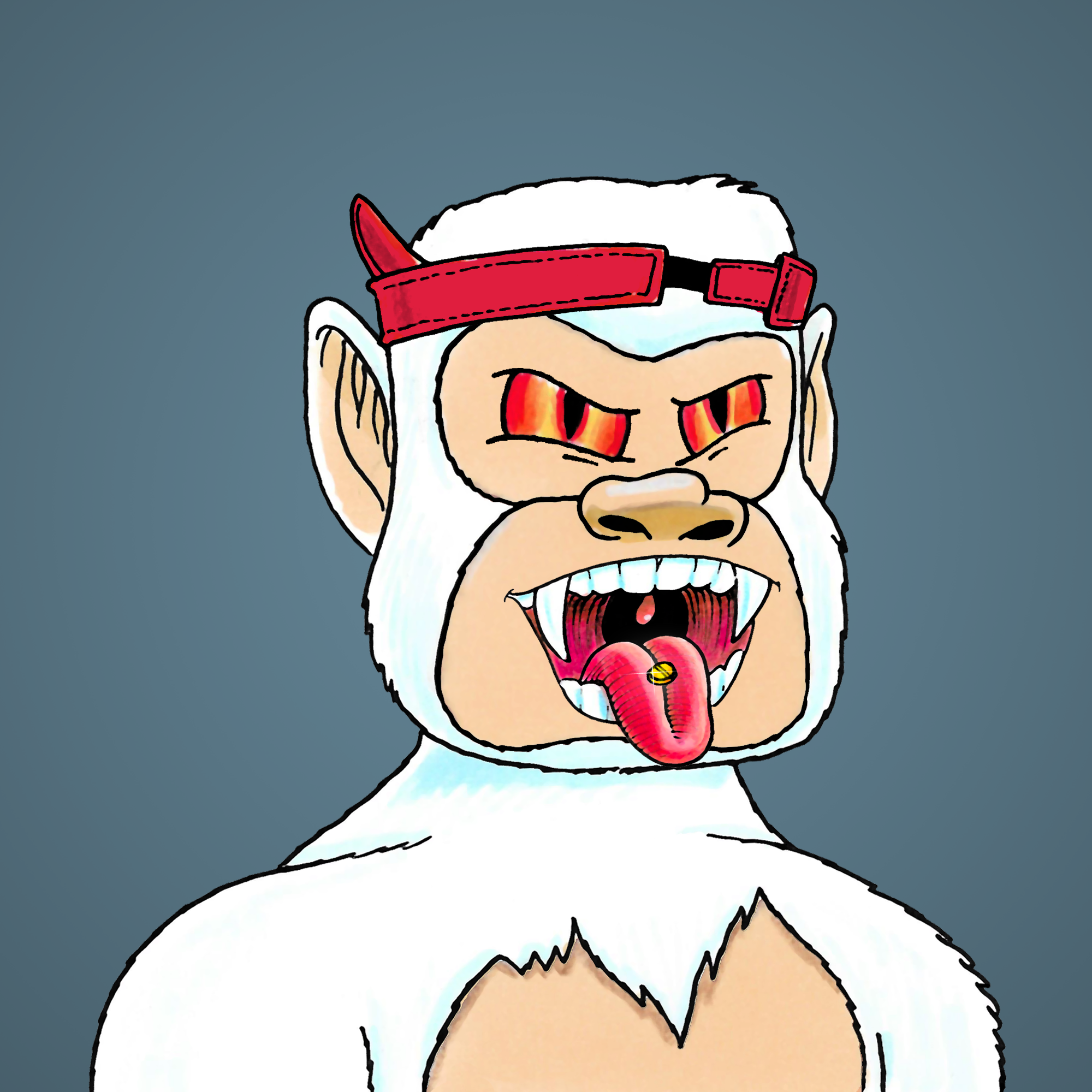 George Trosley - Jungle Freaks - Jungle Freak 8127 - NFT # 8127