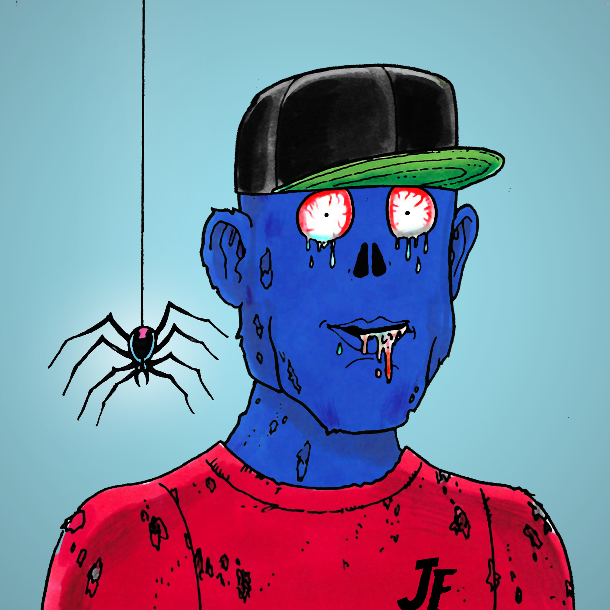 George Trosley - Jungle Freaks - Jungle Freak 8135 - NFT # 8135