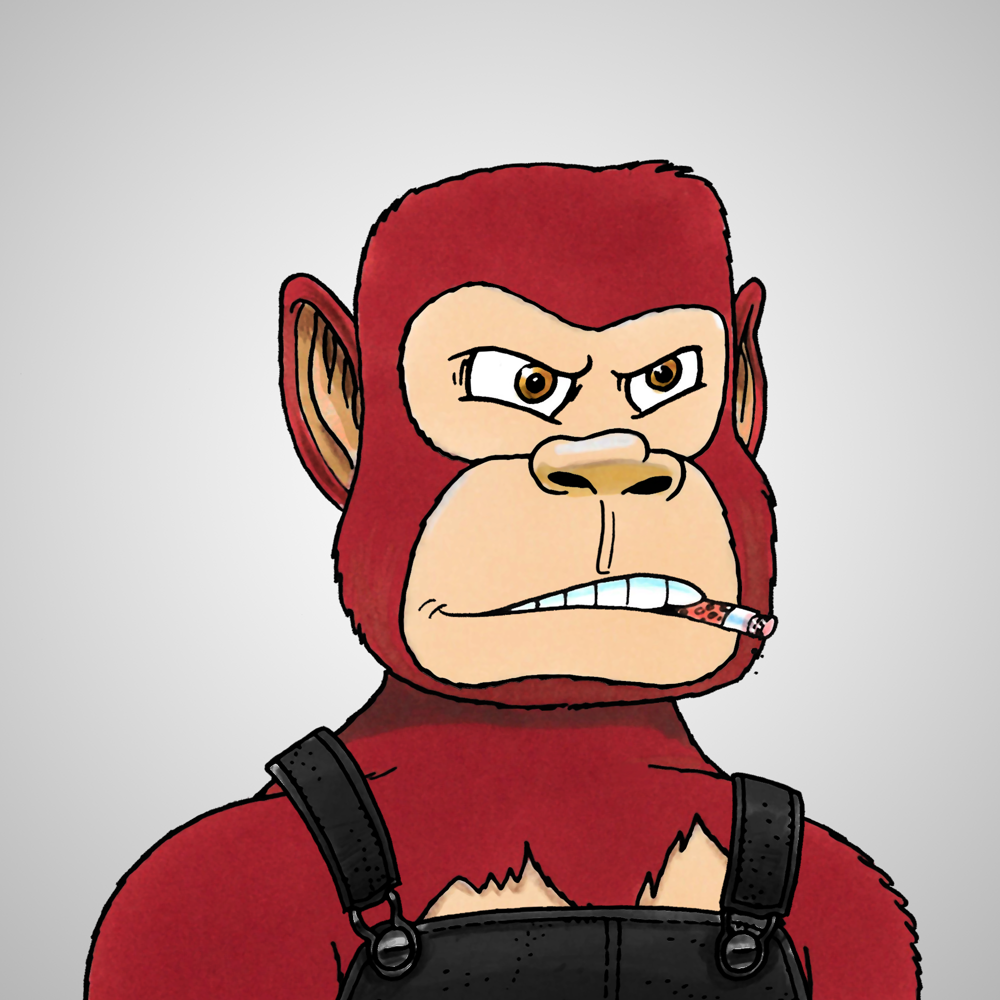 George Trosley - Jungle Freaks - Jungle Freak 8137 - NFT # 8137