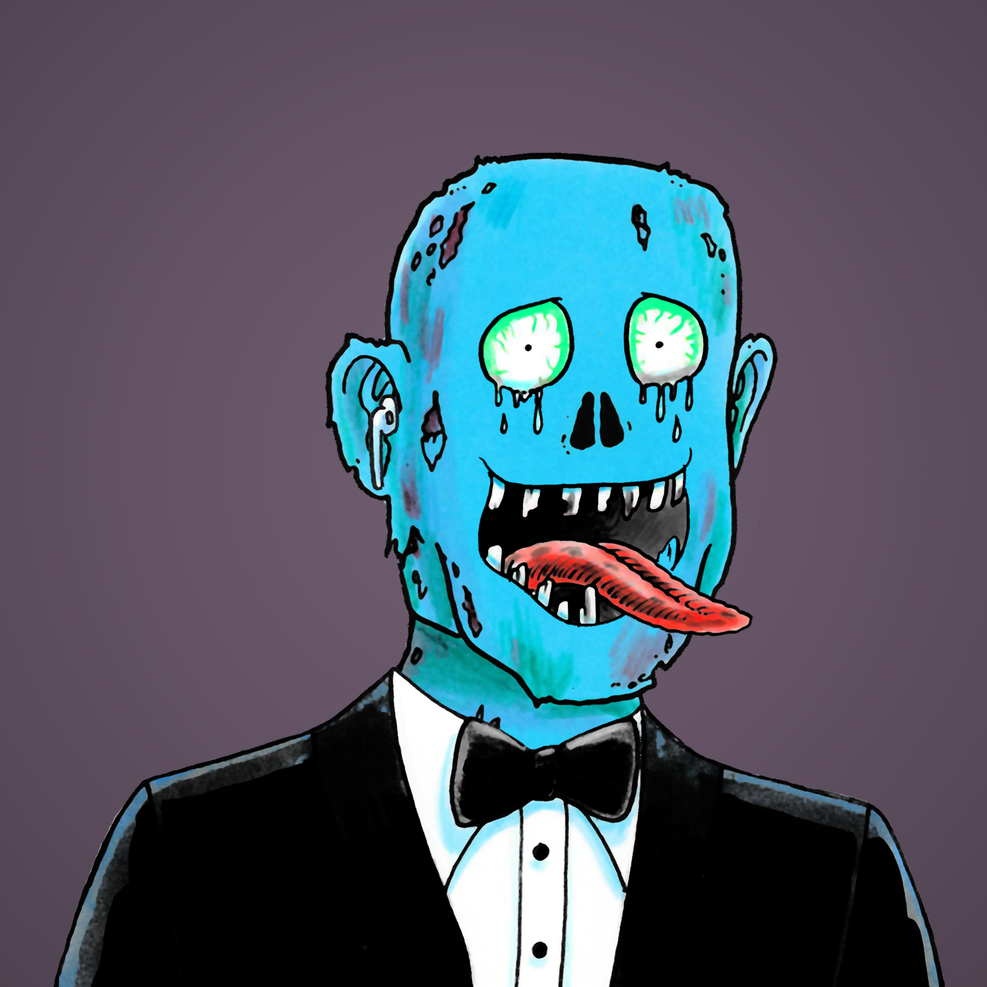 George Trosley - Jungle Freaks - Jungle Freak 814 - NFT # 814