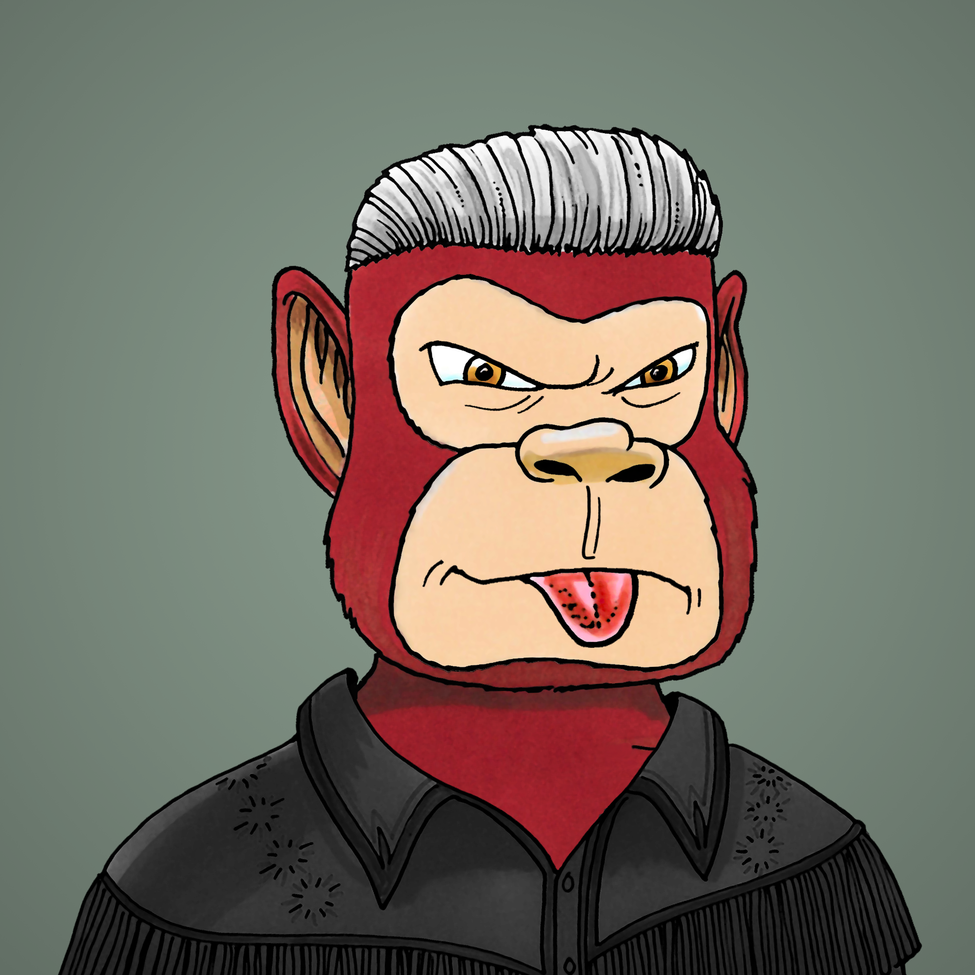 George Trosley - Jungle Freaks - Jungle Freak 815 - NFT # 815