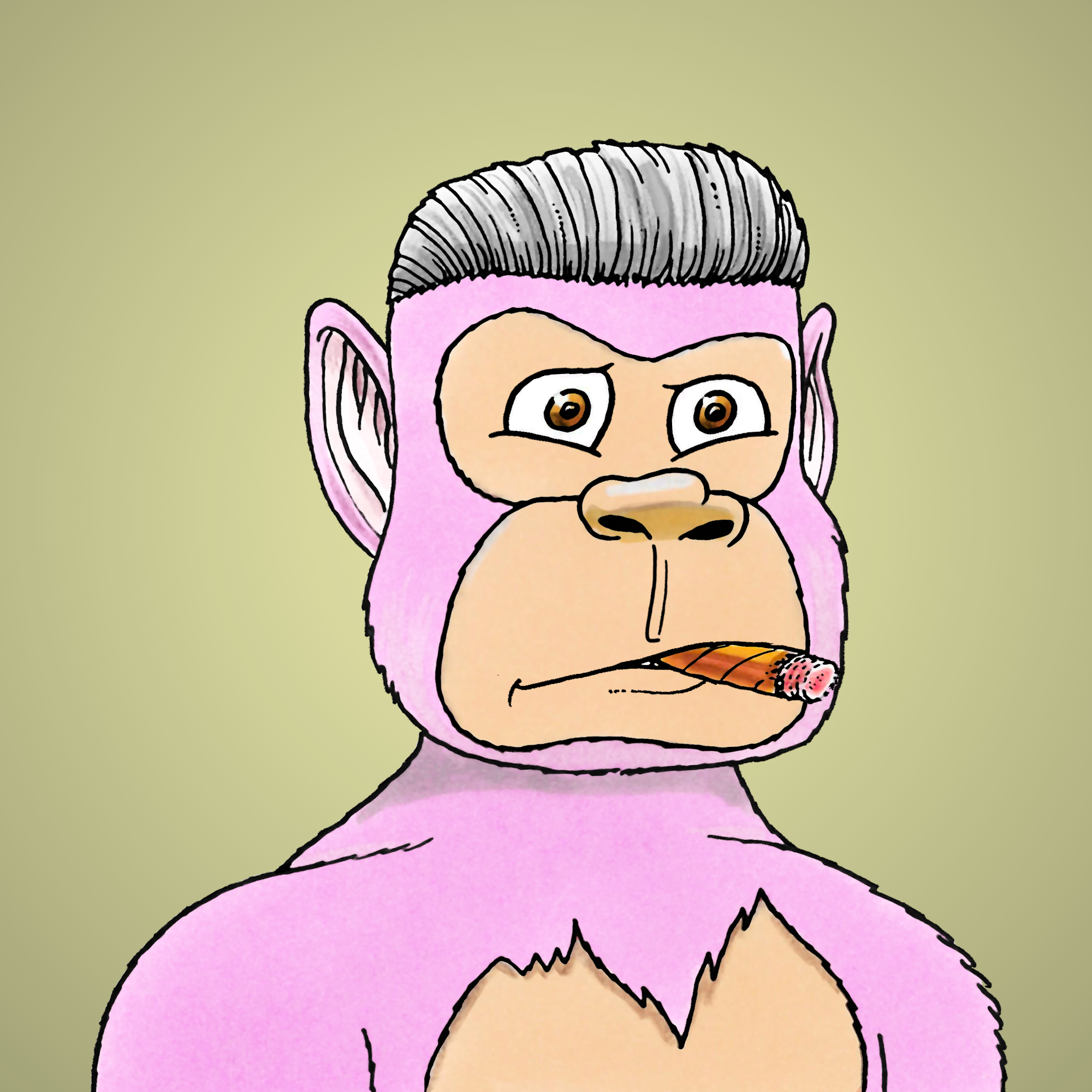 George Trosley - Jungle Freaks - Jungle Freak 816 - NFT # 816