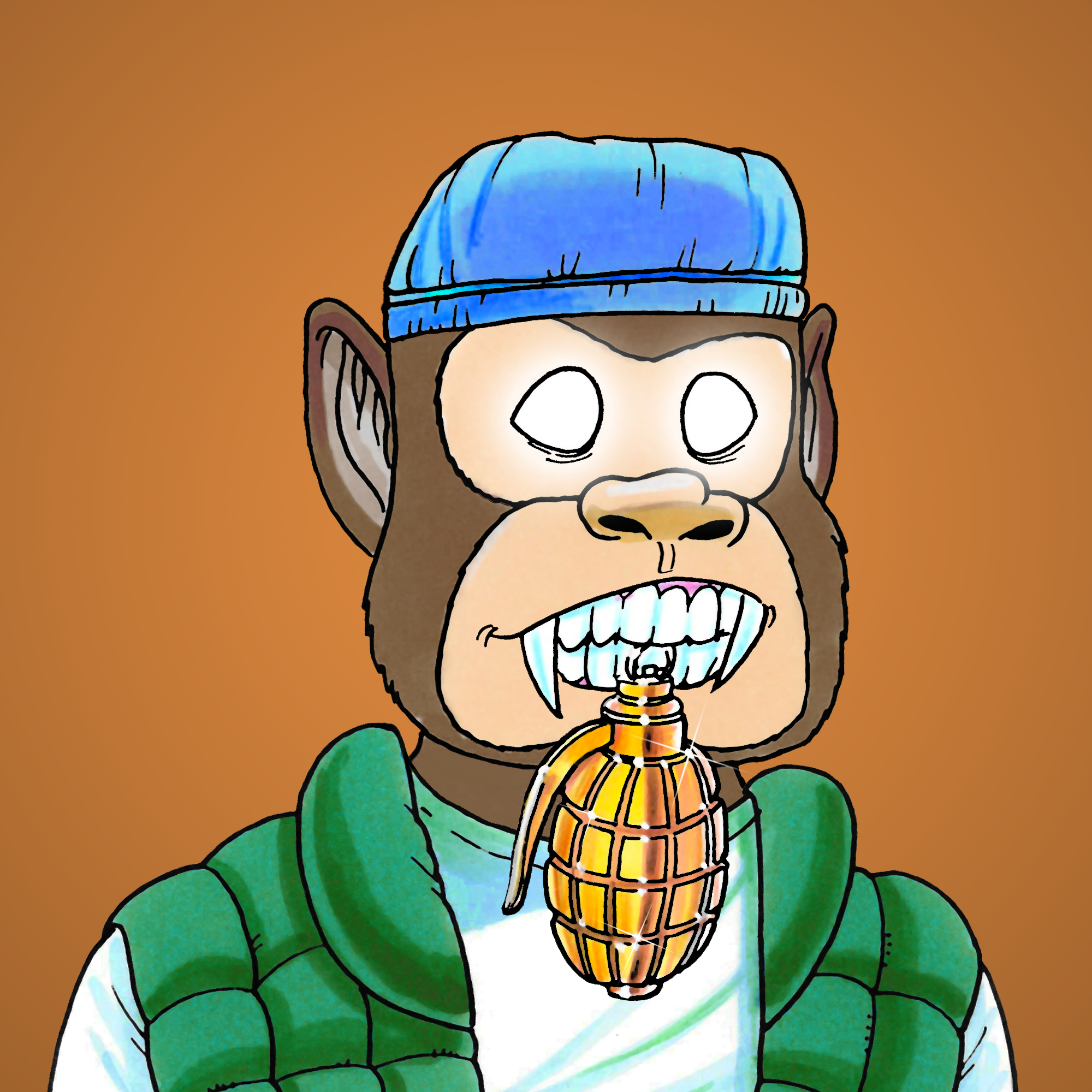 George Trosley - Jungle Freaks - Jungle Freak 817 - NFT # 817