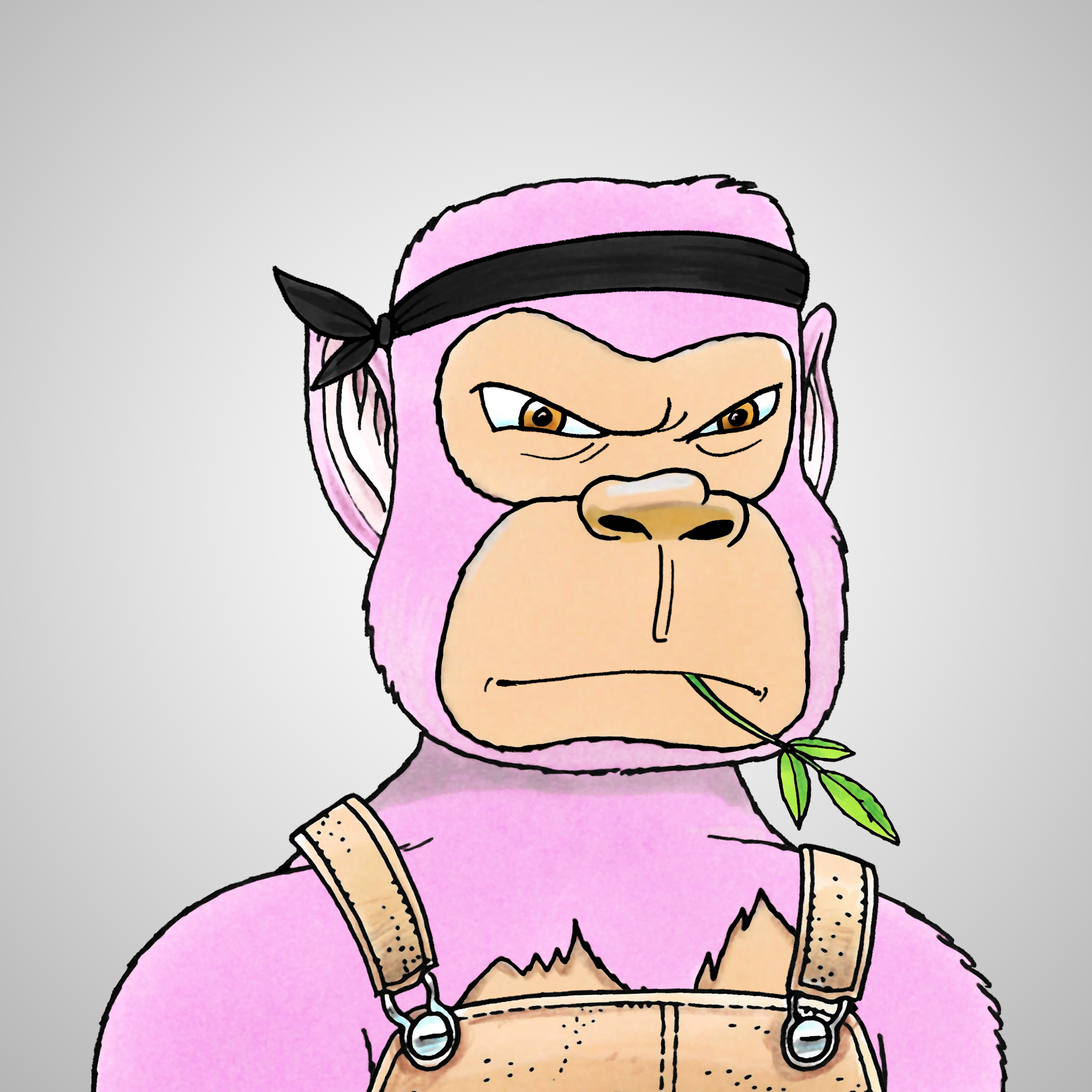 George Trosley - Jungle Freaks - Jungle Freak 8179 - NFT # 8179