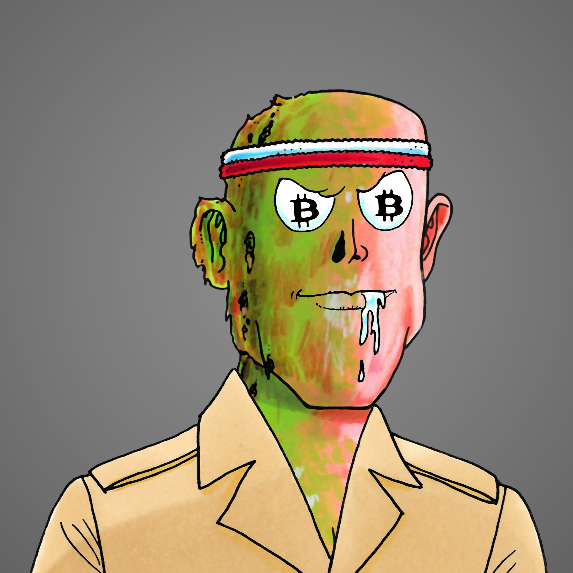 George Trosley - Jungle Freaks - Jungle Freak 819 - NFT # 819