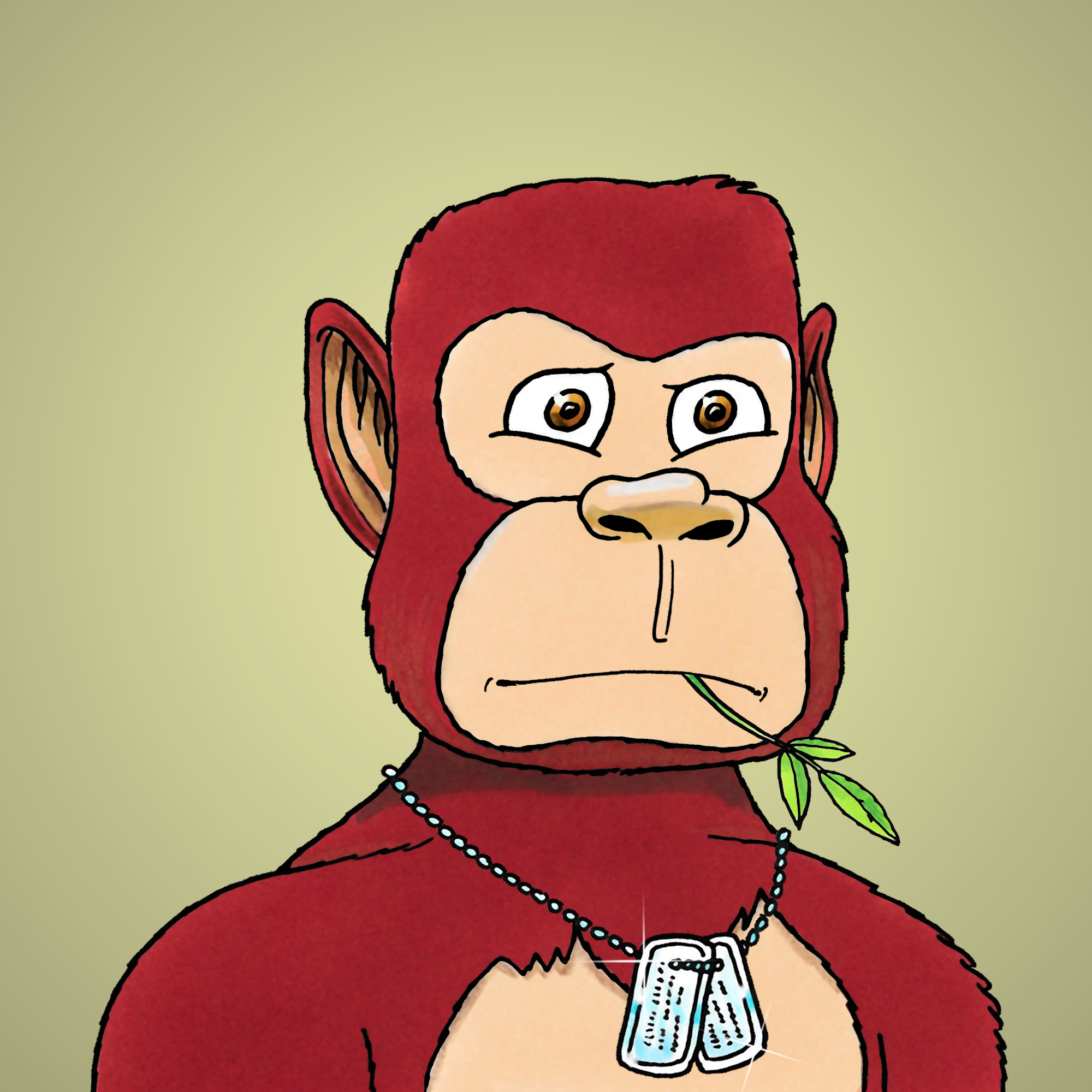 George Trosley - Jungle Freaks - Jungle Freak 8190 - NFT # 8190