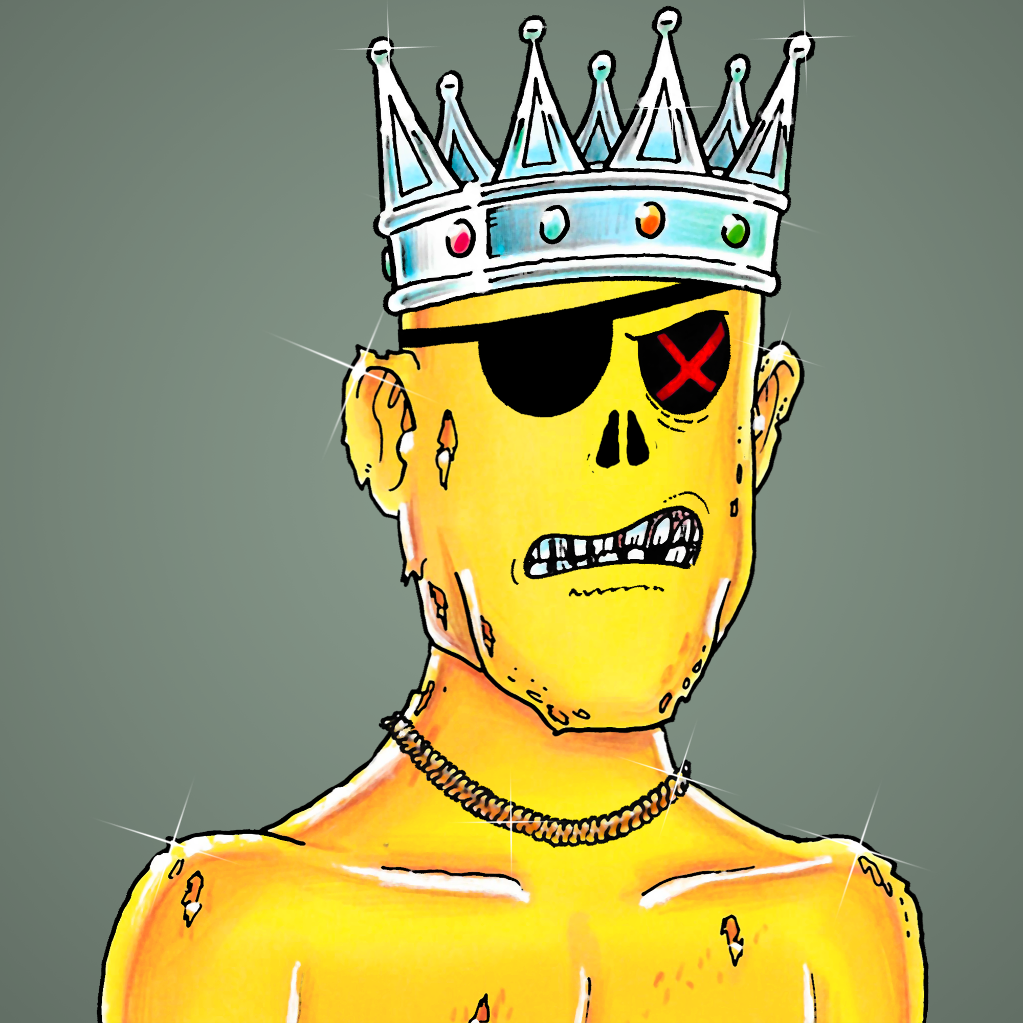 George Trosley - Jungle Freaks - Jungle Freak 820 - NFT # 820