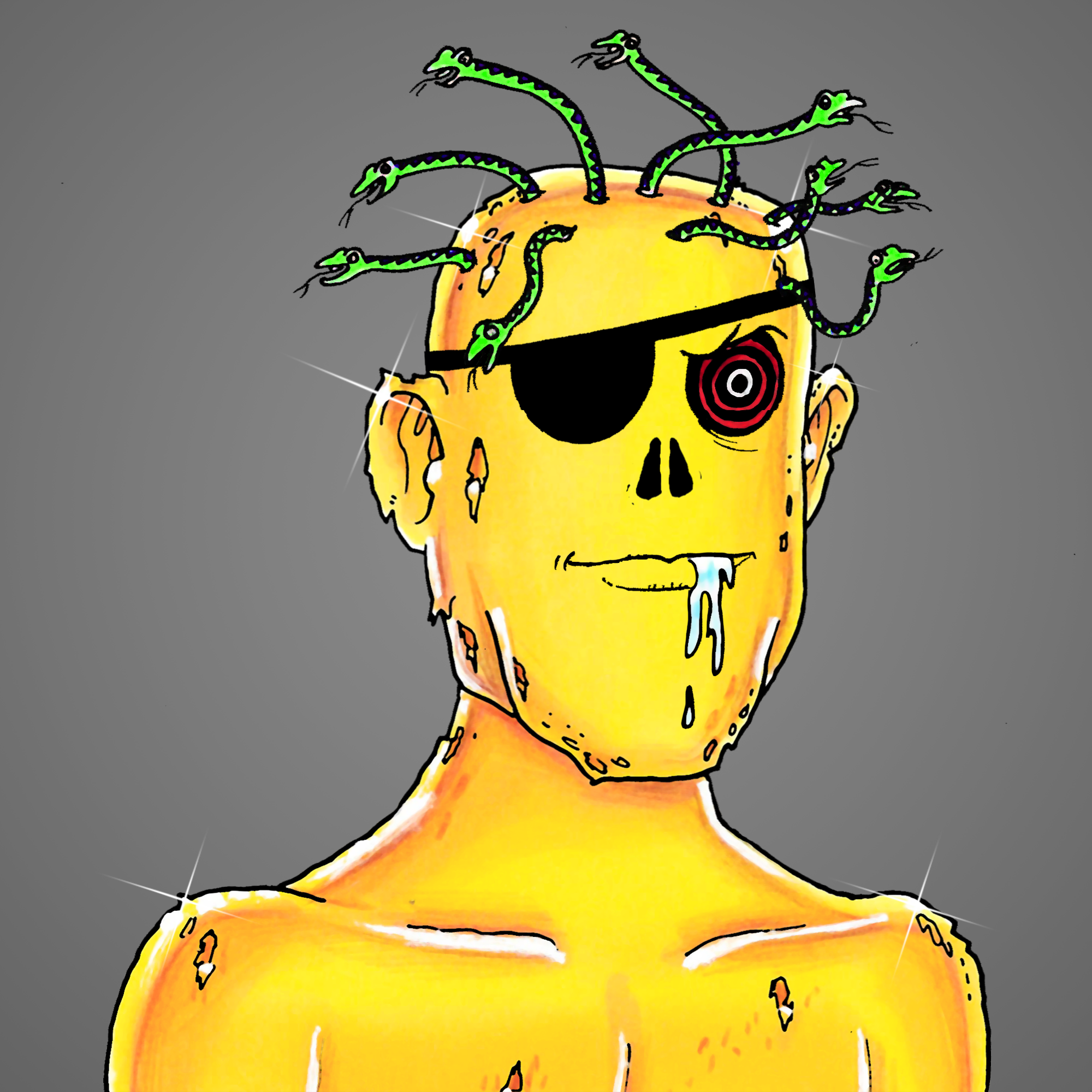 George Trosley - Jungle Freaks - Jungle Freak 822 - NFT # 822