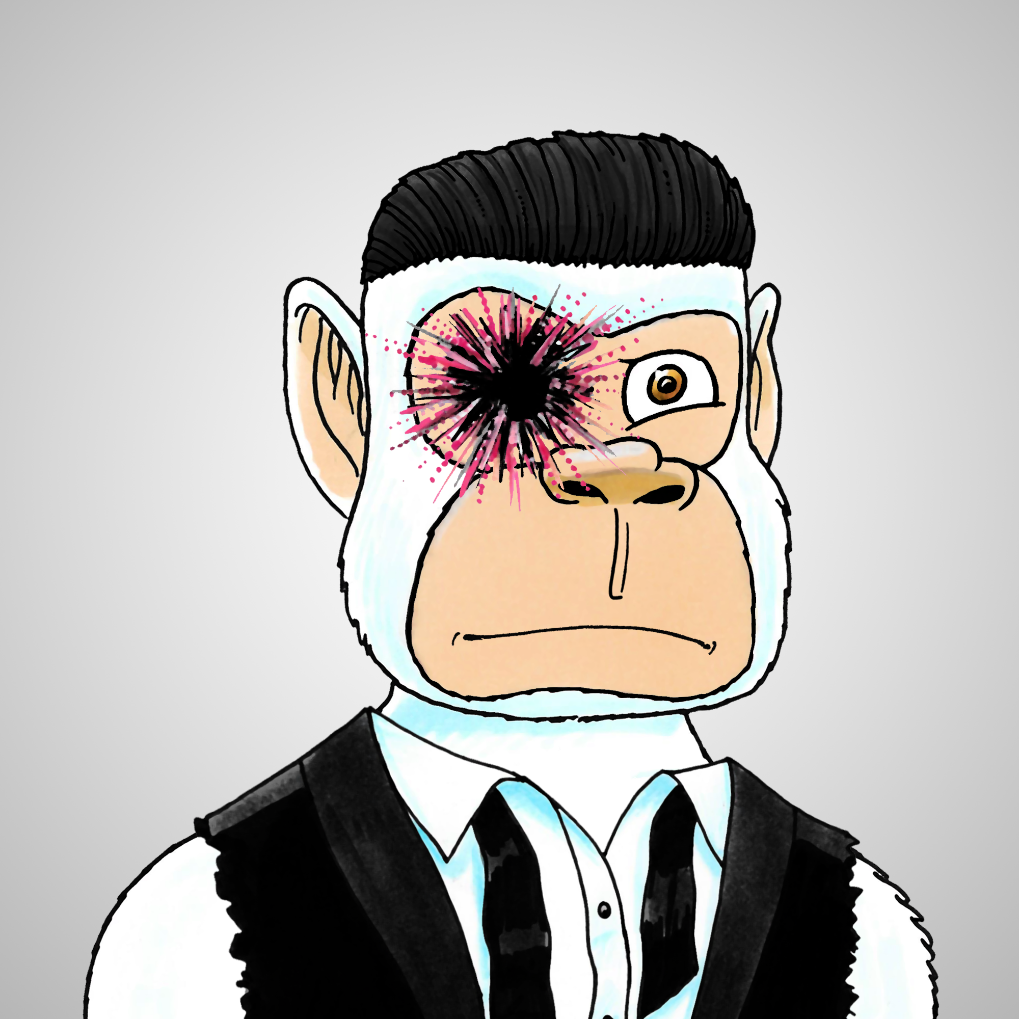 George Trosley - Jungle Freaks - Jungle Freak 8222 - NFT # 8222