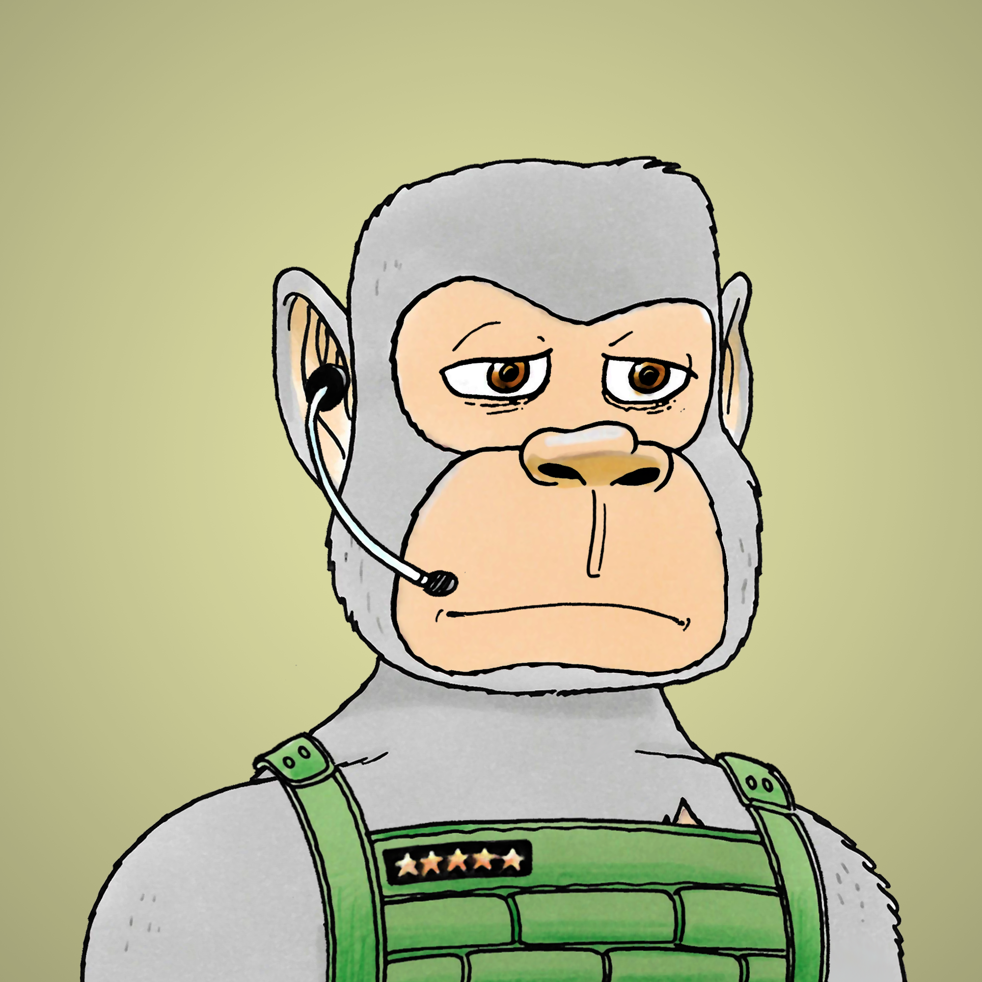 George Trosley - Jungle Freaks - Jungle Freak 823 - NFT # 823