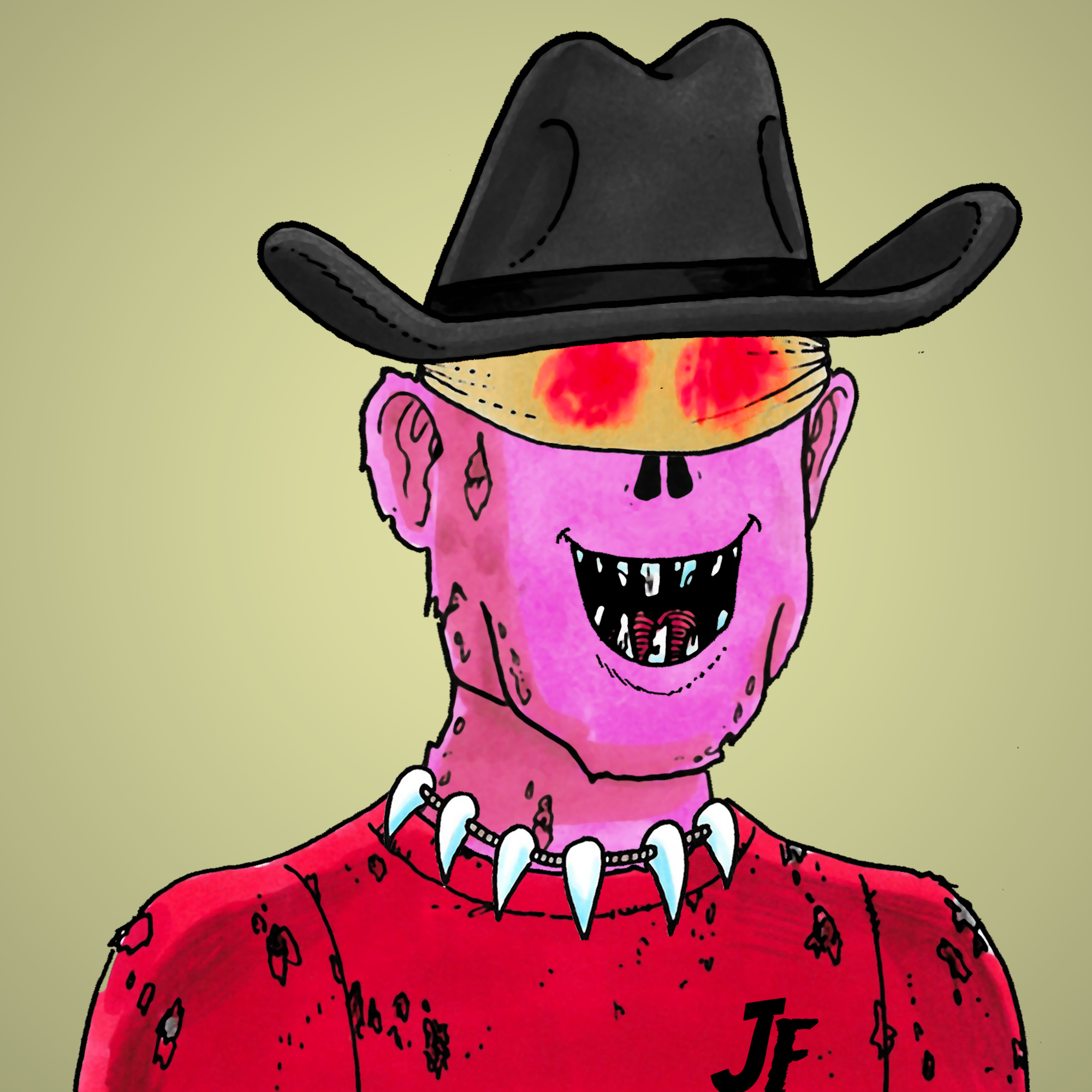 George Trosley - Jungle Freaks - Jungle Freak 8239 - NFT # 8239