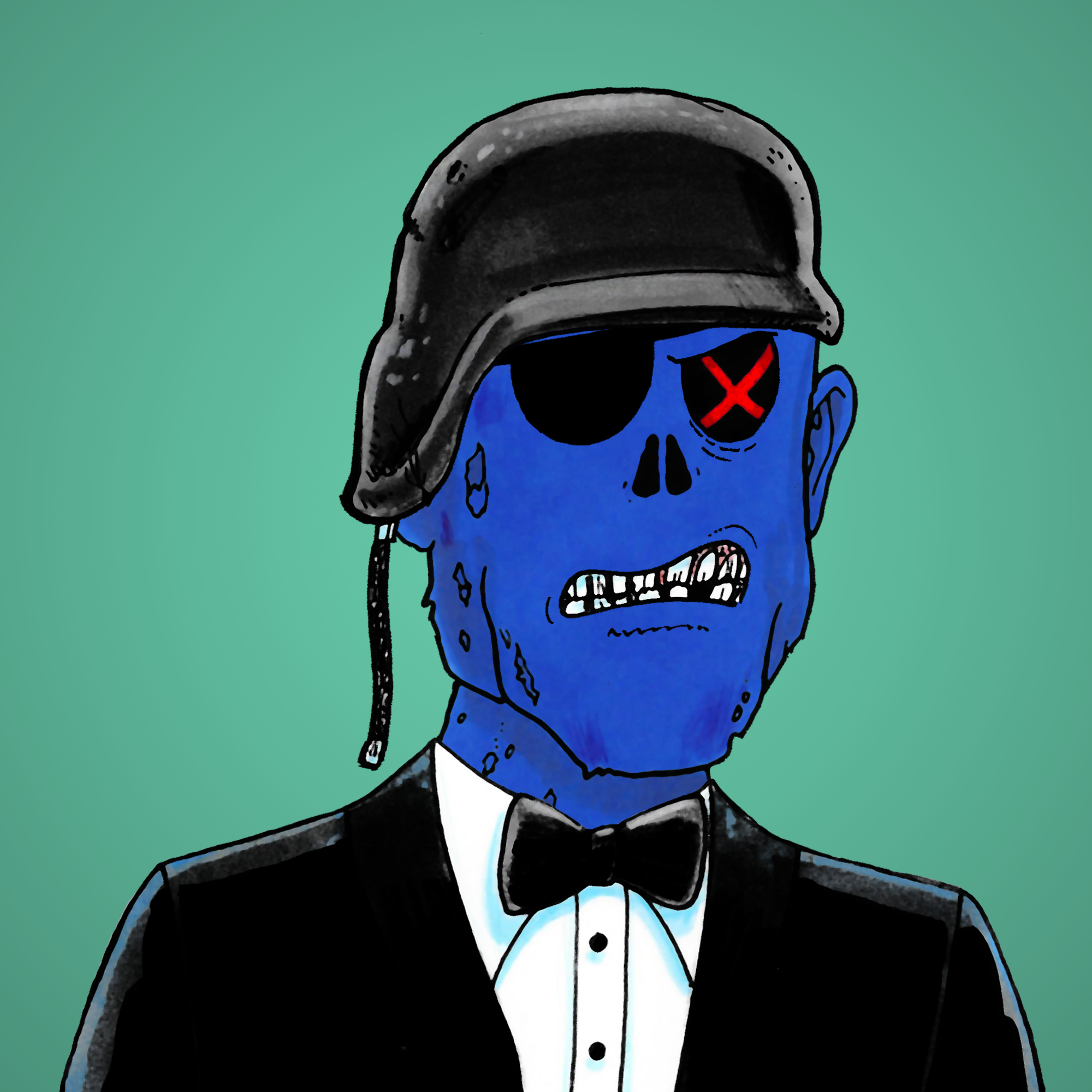 George Trosley - Jungle Freaks - Jungle Freak 8247 - NFT # 8247