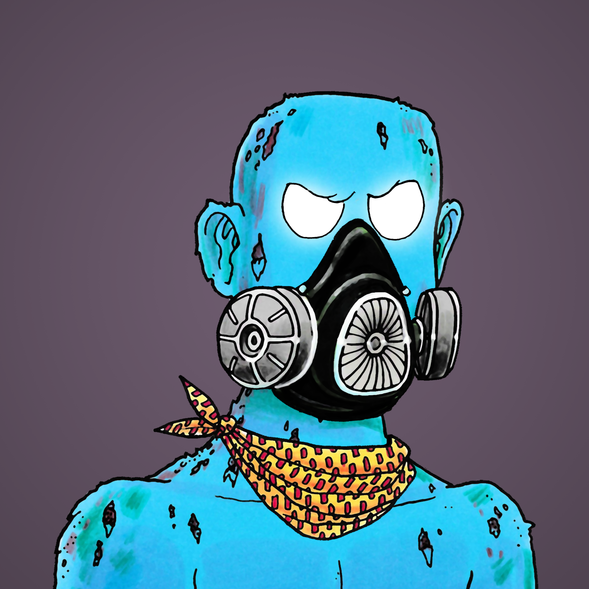 George Trosley - Jungle Freaks - Jungle Freak 8258 - NFT # 8258