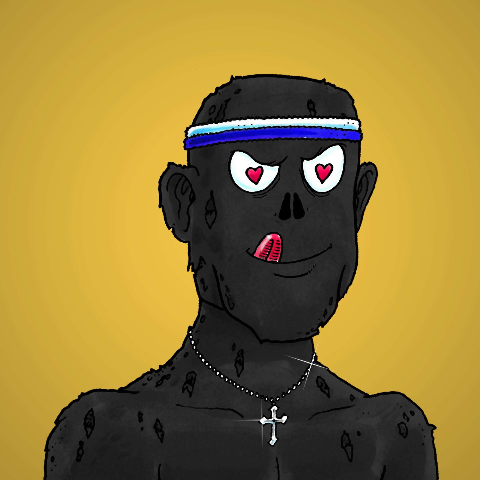 George Trosley - Jungle Freaks - Jungle Freak 826 - NFT # 826