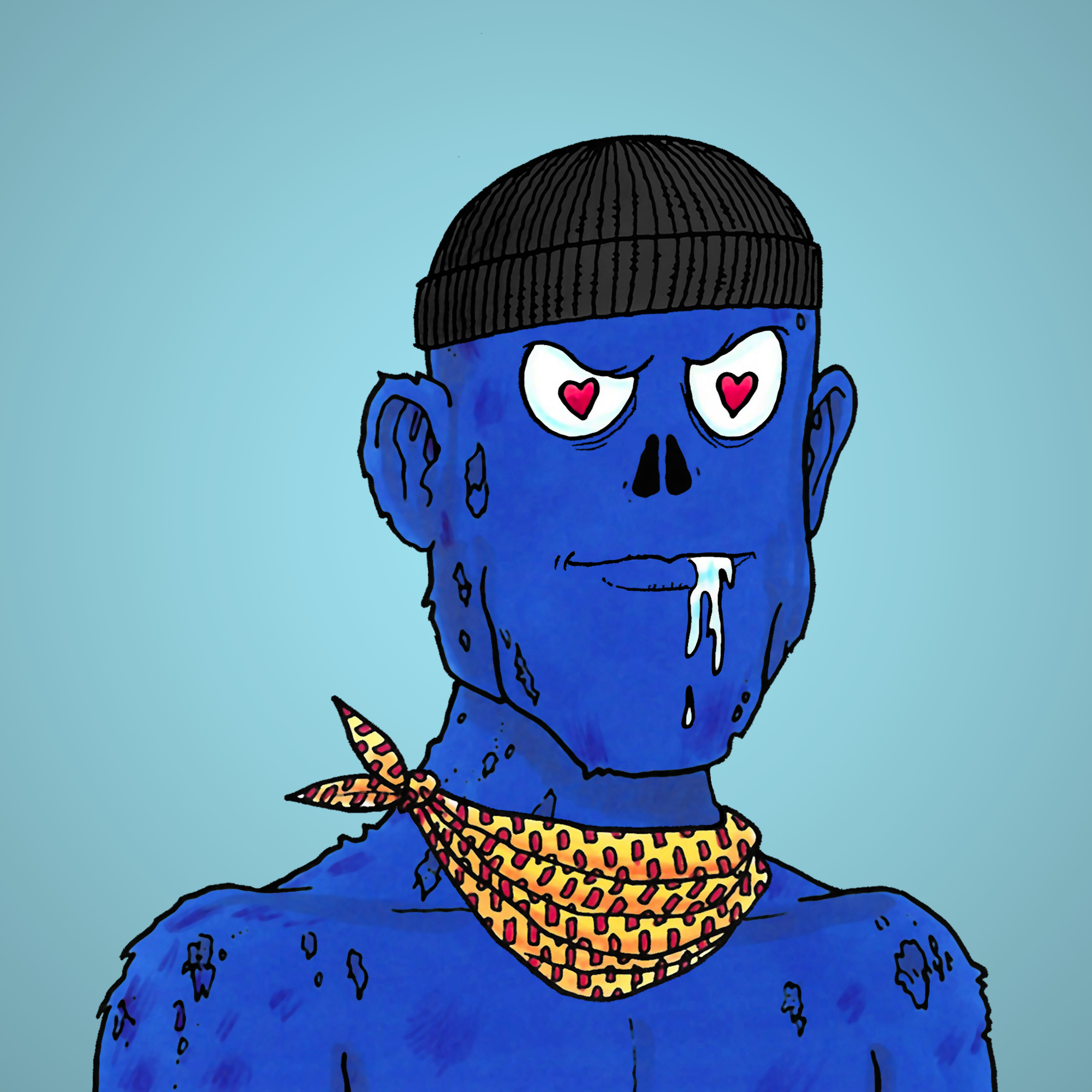 George Trosley - Jungle Freaks - Jungle Freak 827 - NFT # 827