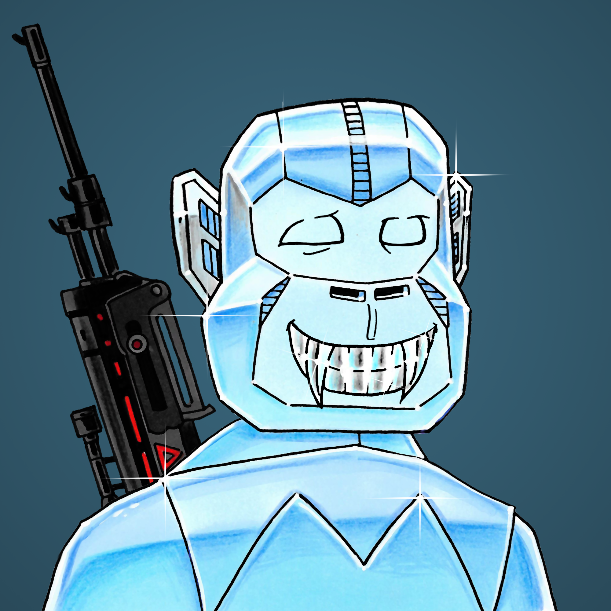 George Trosley - Jungle Freaks - Jungle Freak 8273 - NFT # 8273