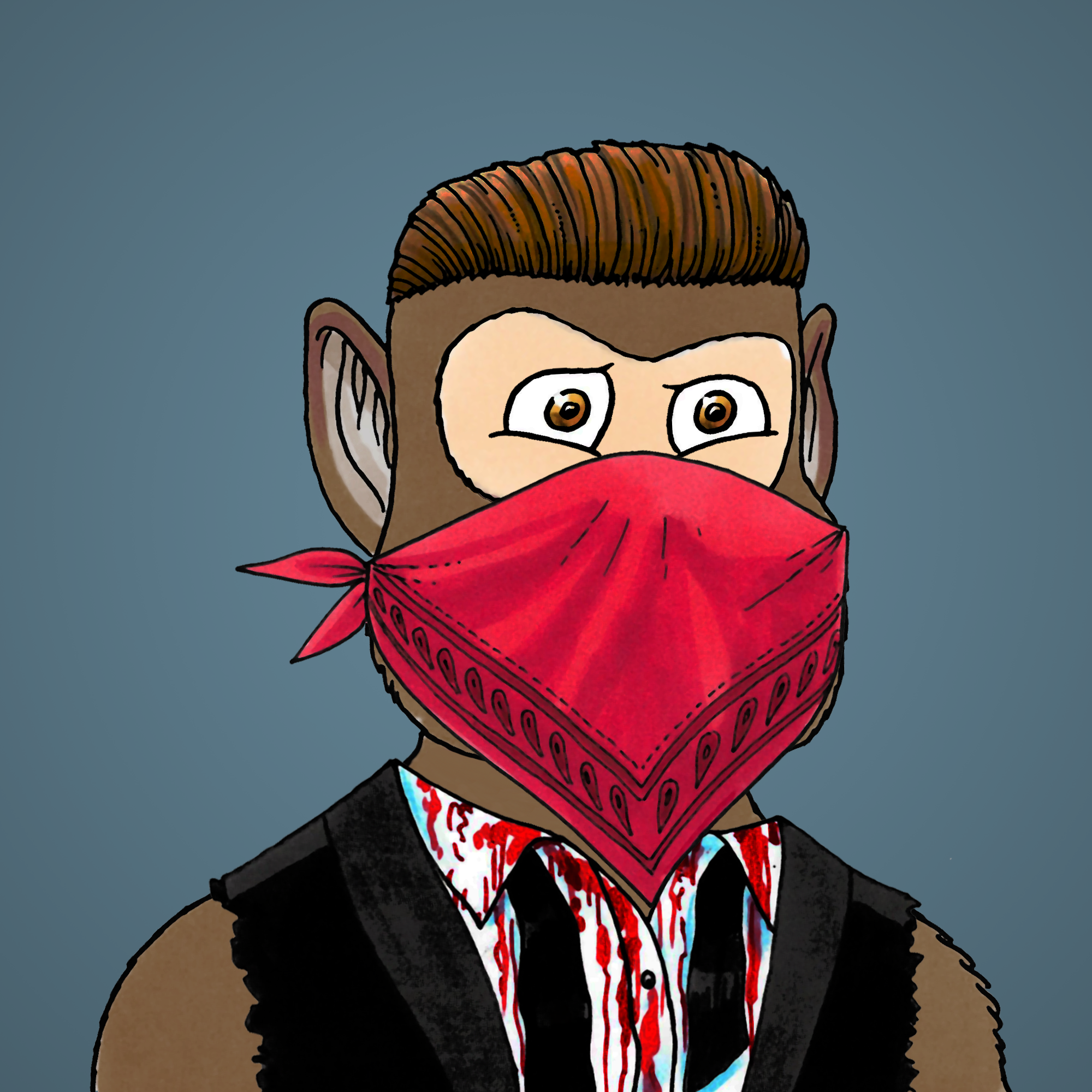 George Trosley - Jungle Freaks - Jungle Freak 8283 - NFT # 8283