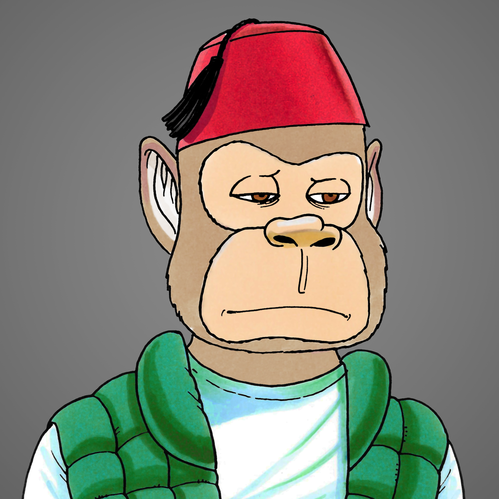 George Trosley - Jungle Freaks - Jungle Freak 8289 - NFT # 8289