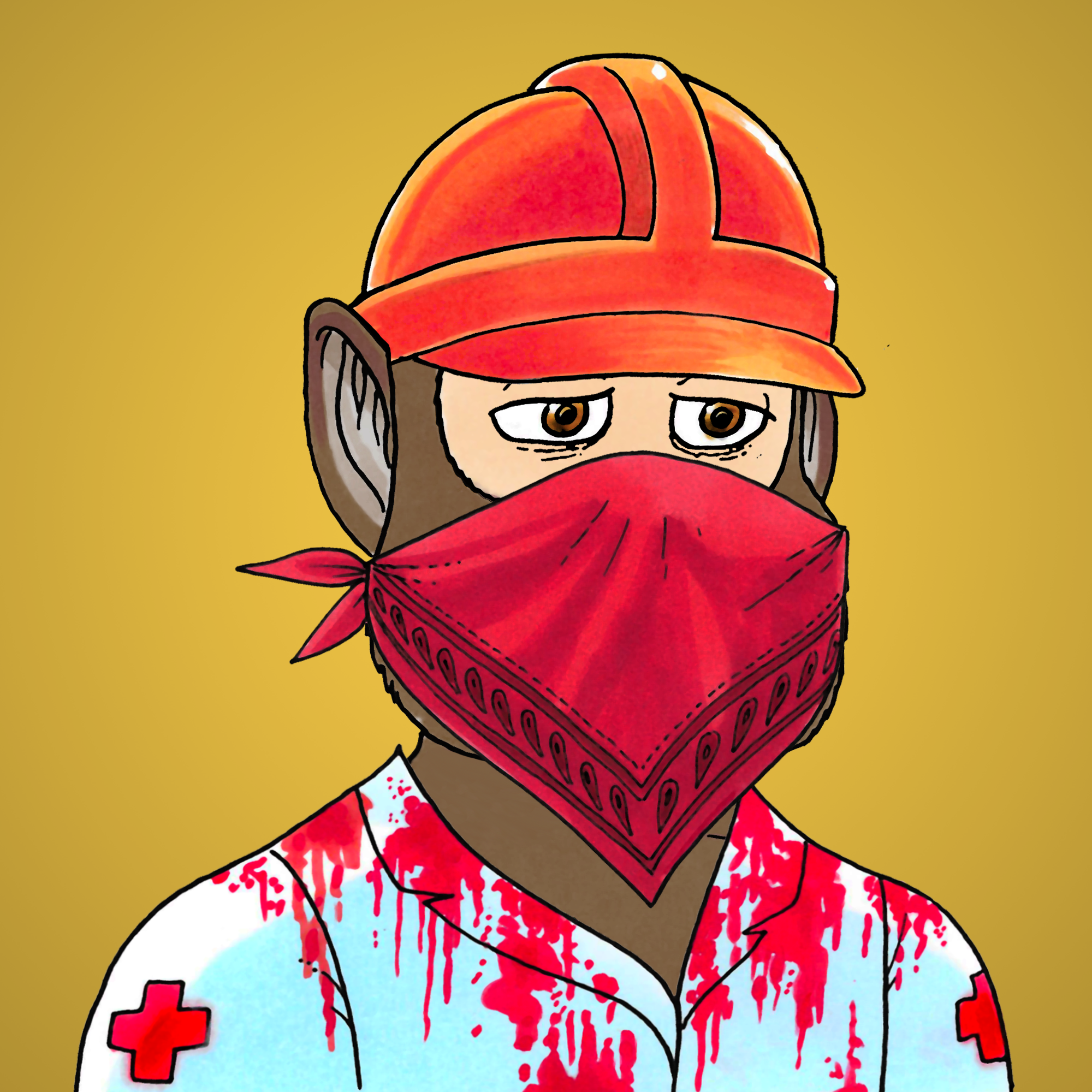 George Trosley - Jungle Freaks - Jungle Freak 83 - NFT # 83