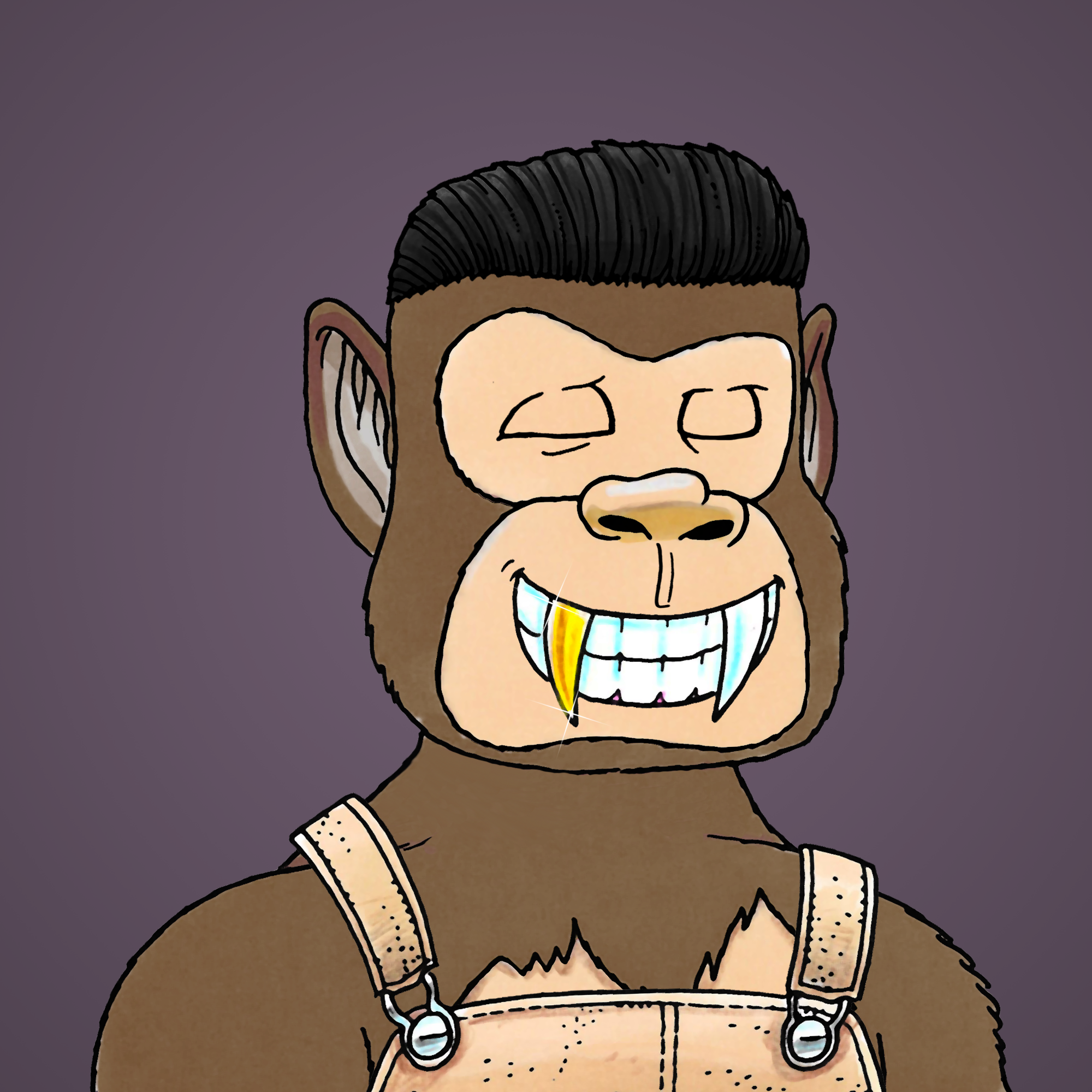 George Trosley - Jungle Freaks - Jungle Freak 830 - NFT # 830