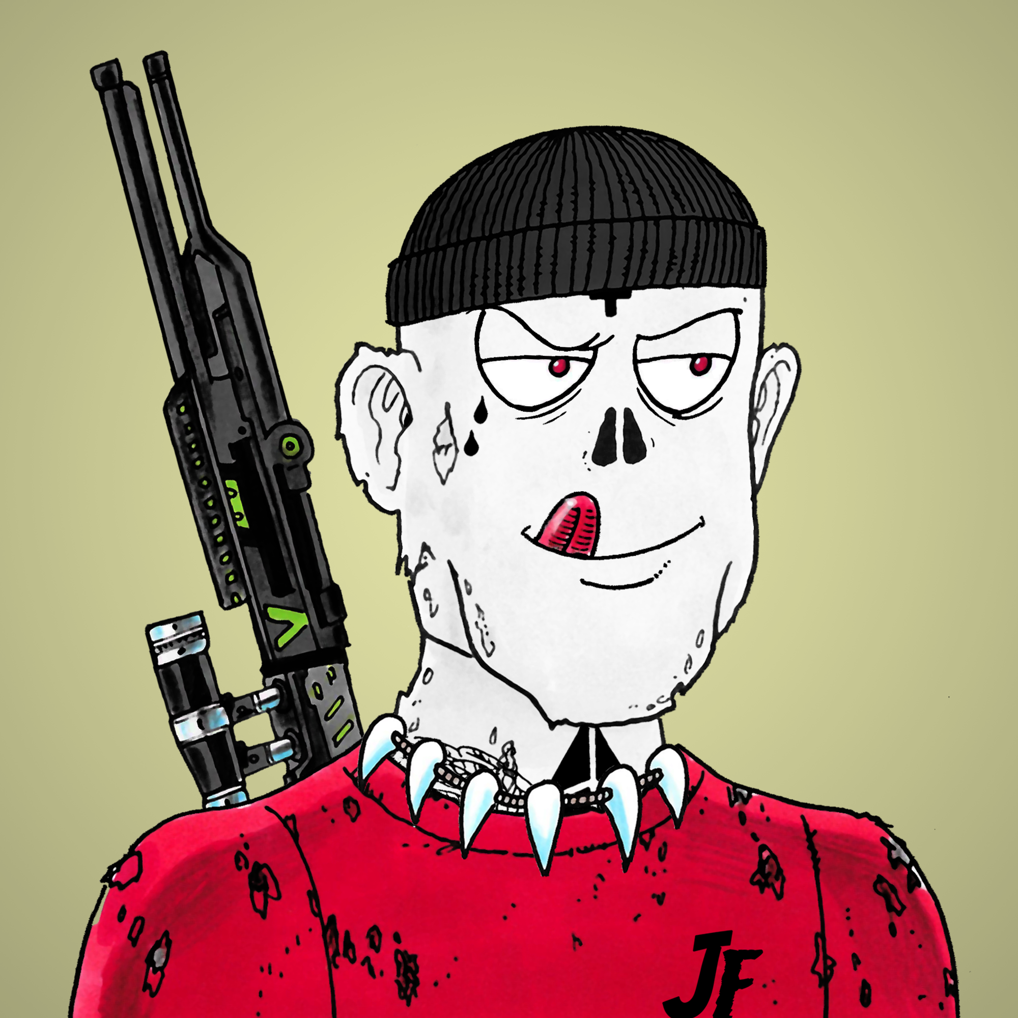 George Trosley - Jungle Freaks - Jungle Freak 8303 - NFT # 8303