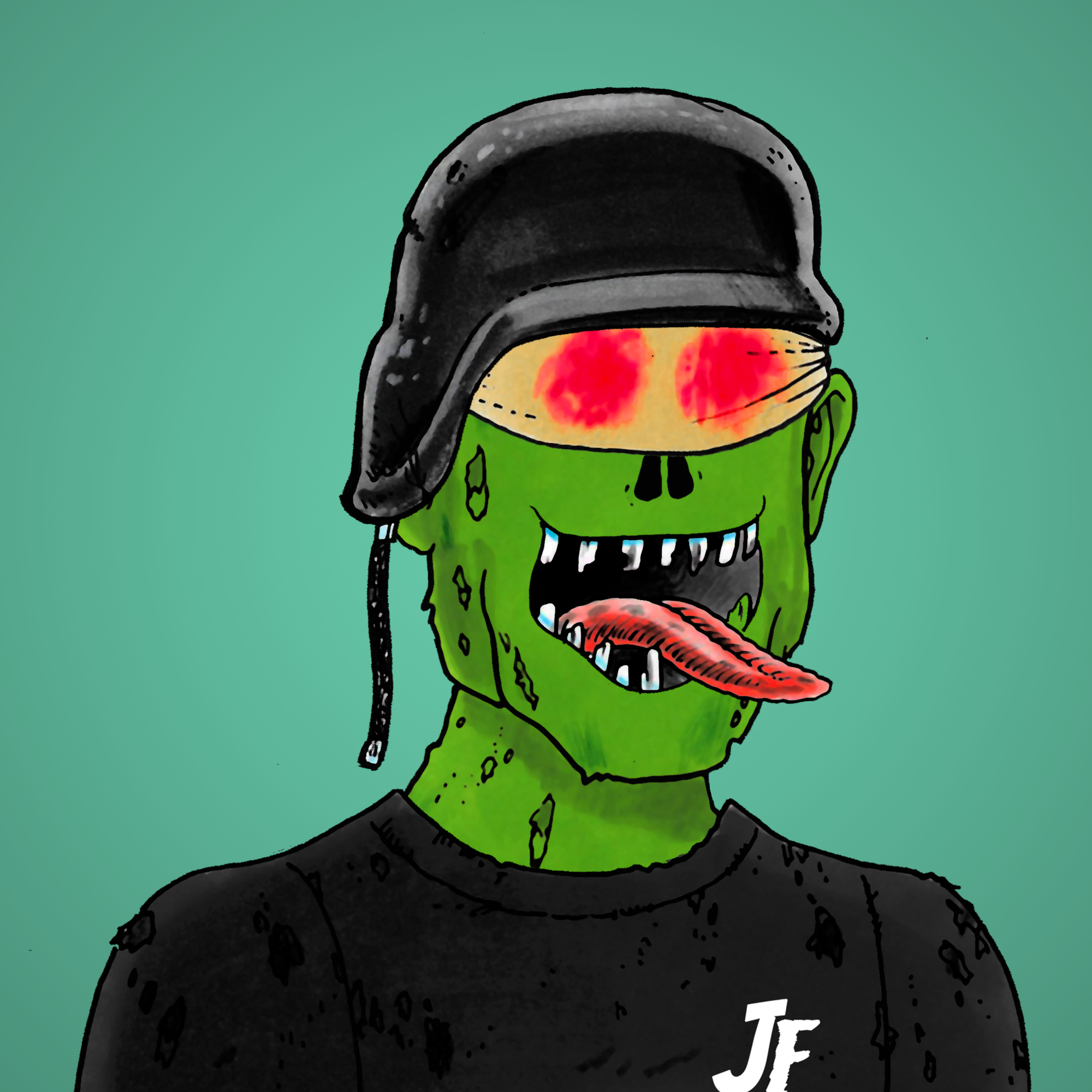 George Trosley - Jungle Freaks - Jungle Freak 8325 - NFT # 8325