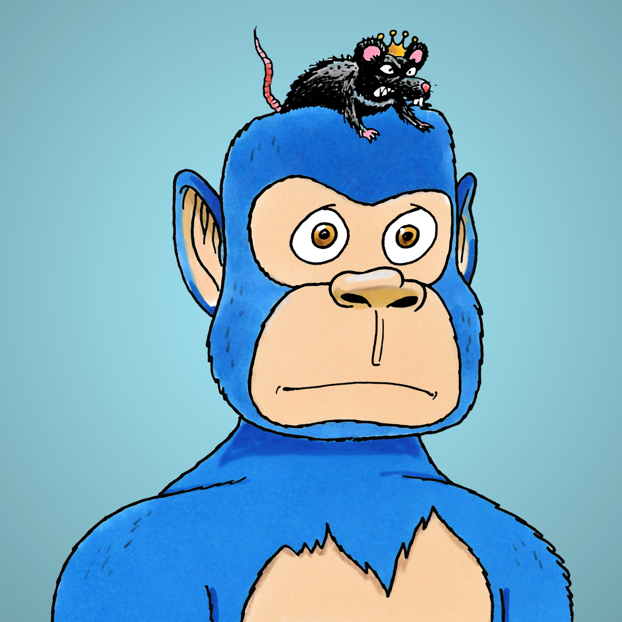 George Trosley - Jungle Freaks - Jungle Freak 833 - NFT # 833