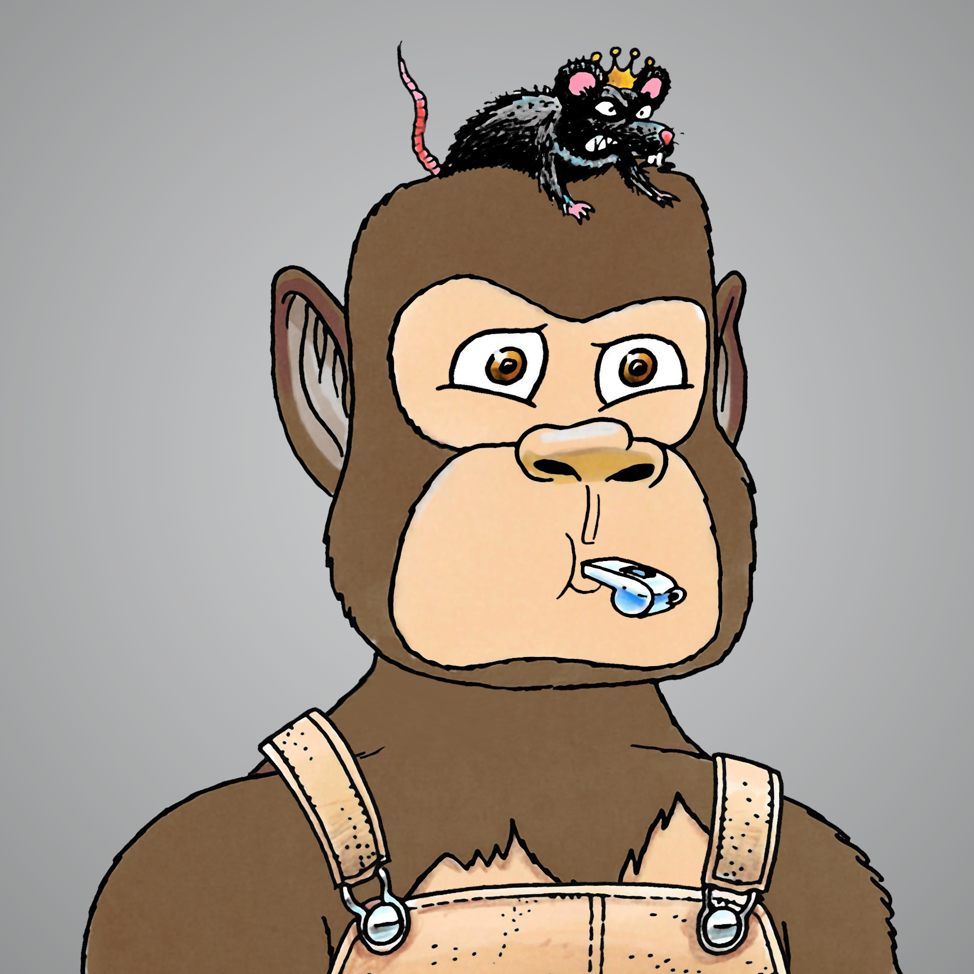 George Trosley - Jungle Freaks - Jungle Freak 8331 - NFT # 8331