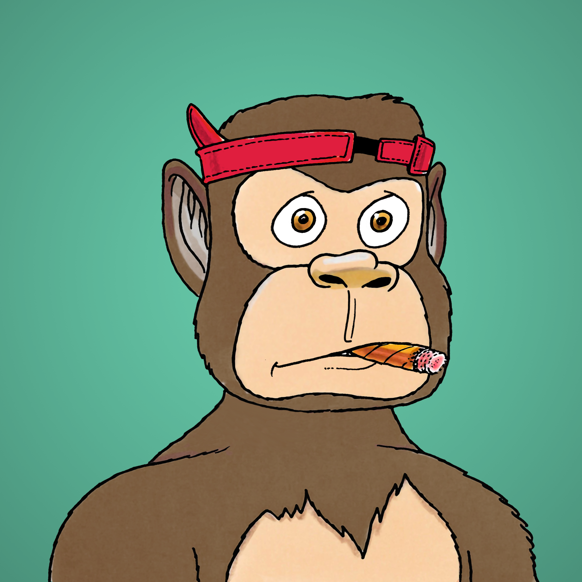 George Trosley - Jungle Freaks - Jungle Freak 8335 - NFT # 8335