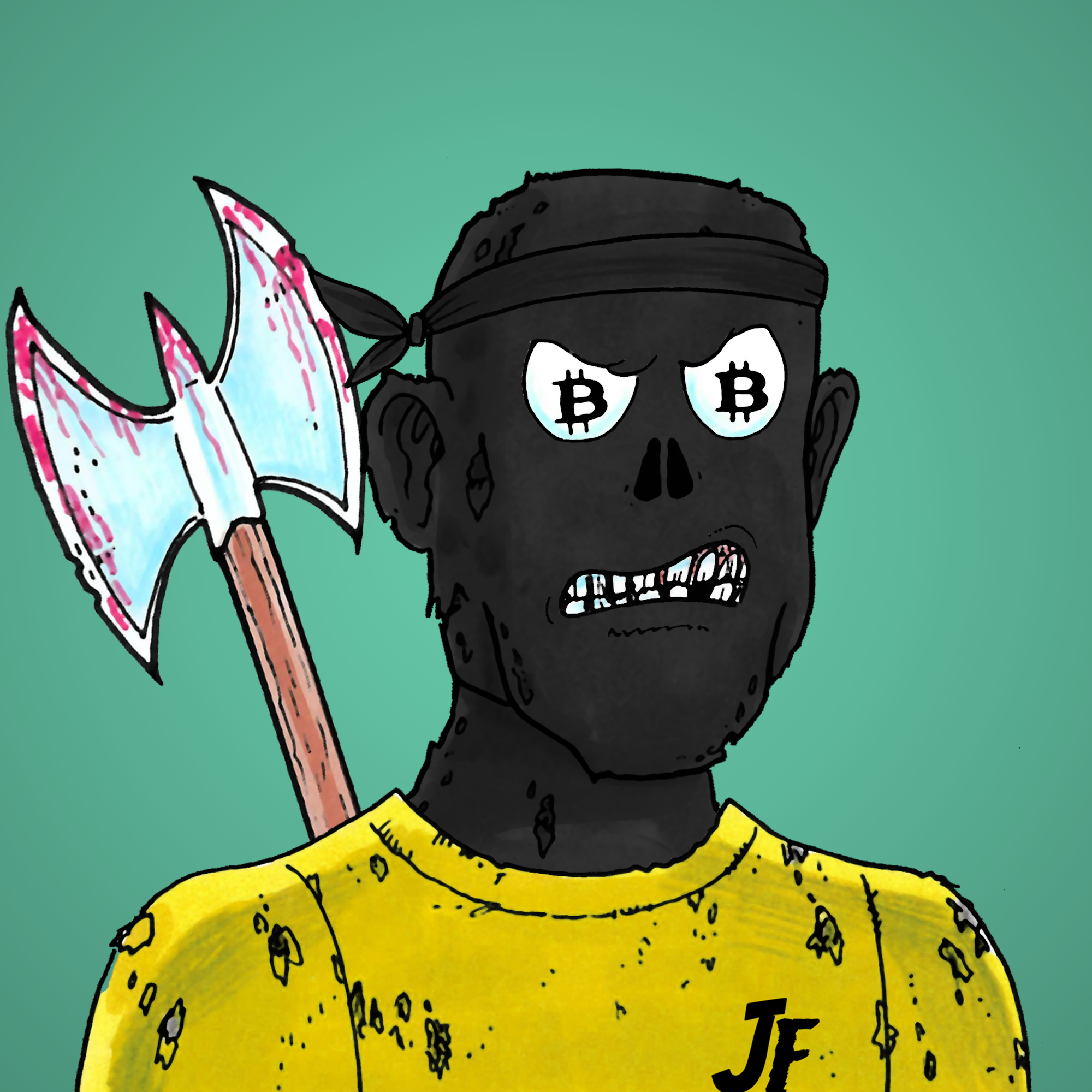 George Trosley - Jungle Freaks - Jungle Freak 834 - NFT # 834