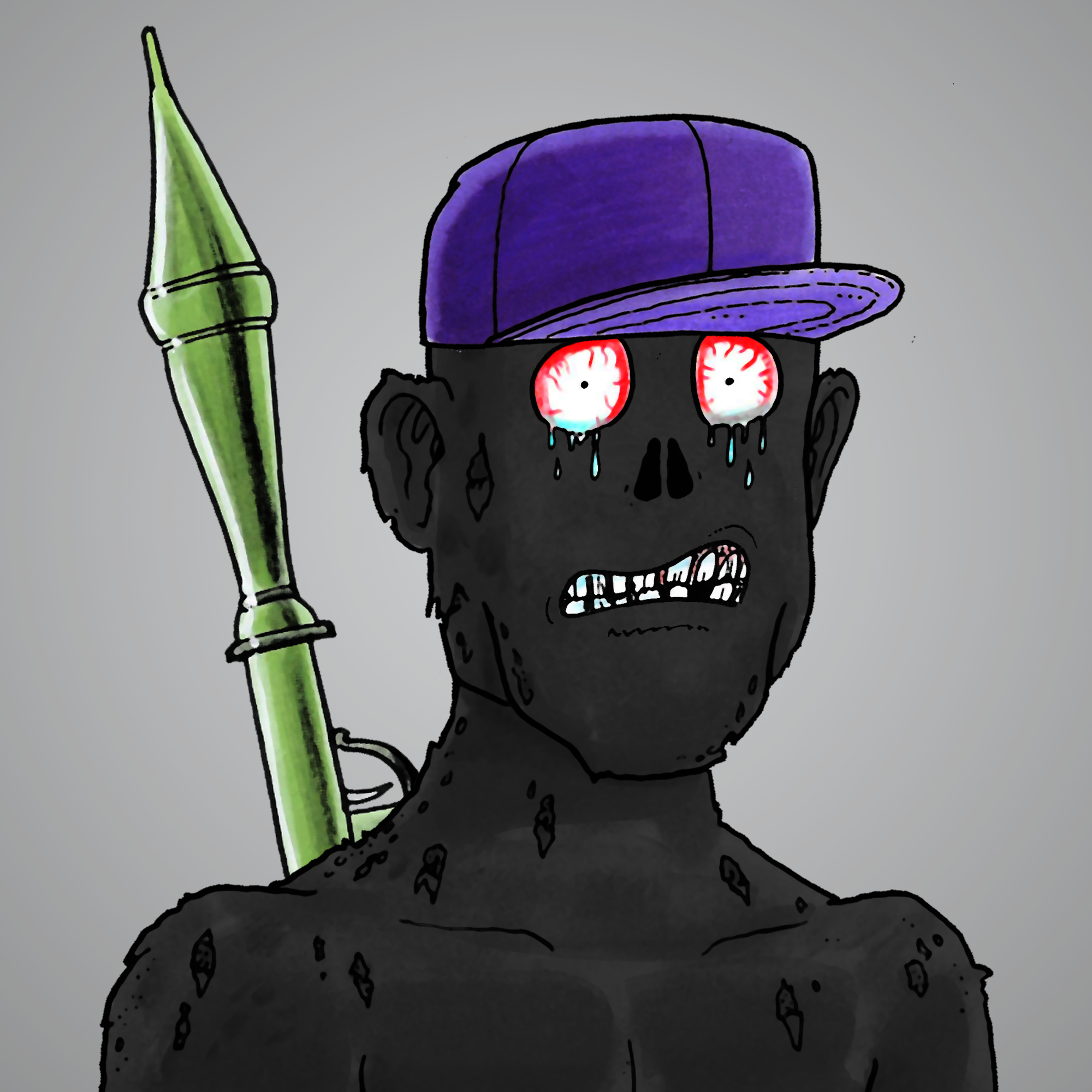 George Trosley - Jungle Freaks - Jungle Freak 836 - NFT # 836