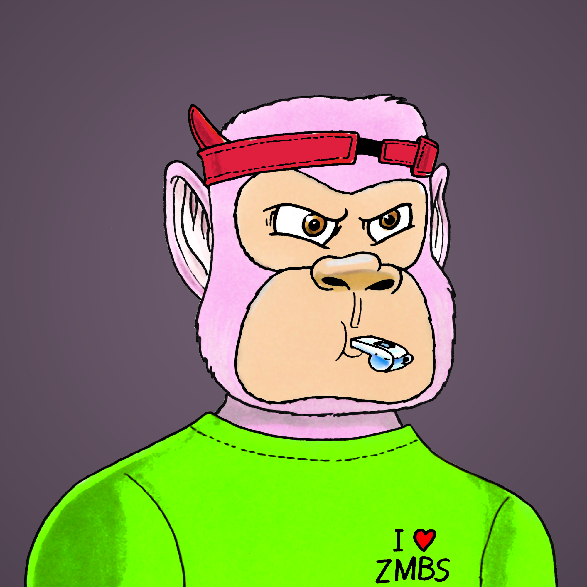 George Trosley - Jungle Freaks - Jungle Freak 8363 - NFT # 8363