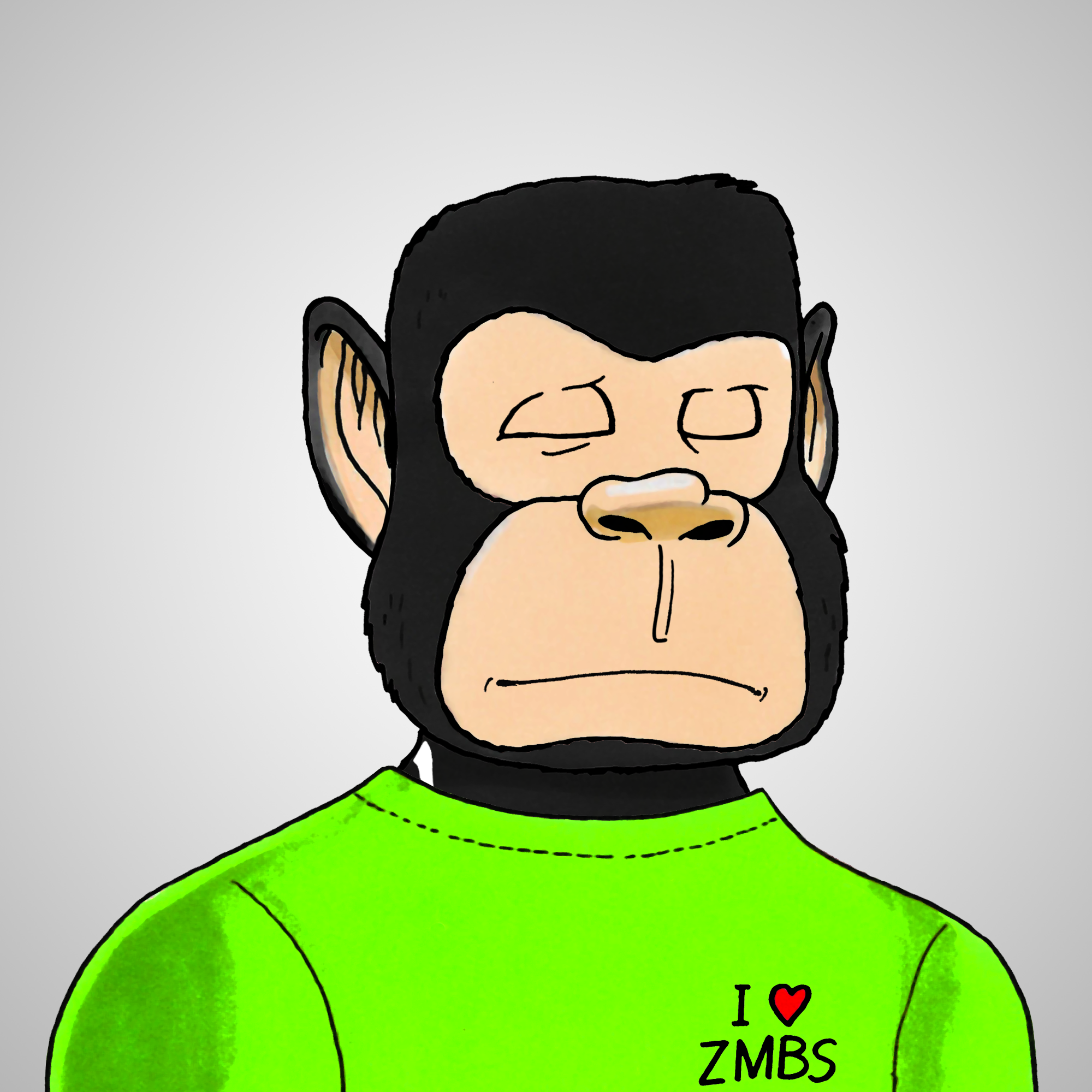 George Trosley - Jungle Freaks - Jungle Freak 8364 - NFT # 8364