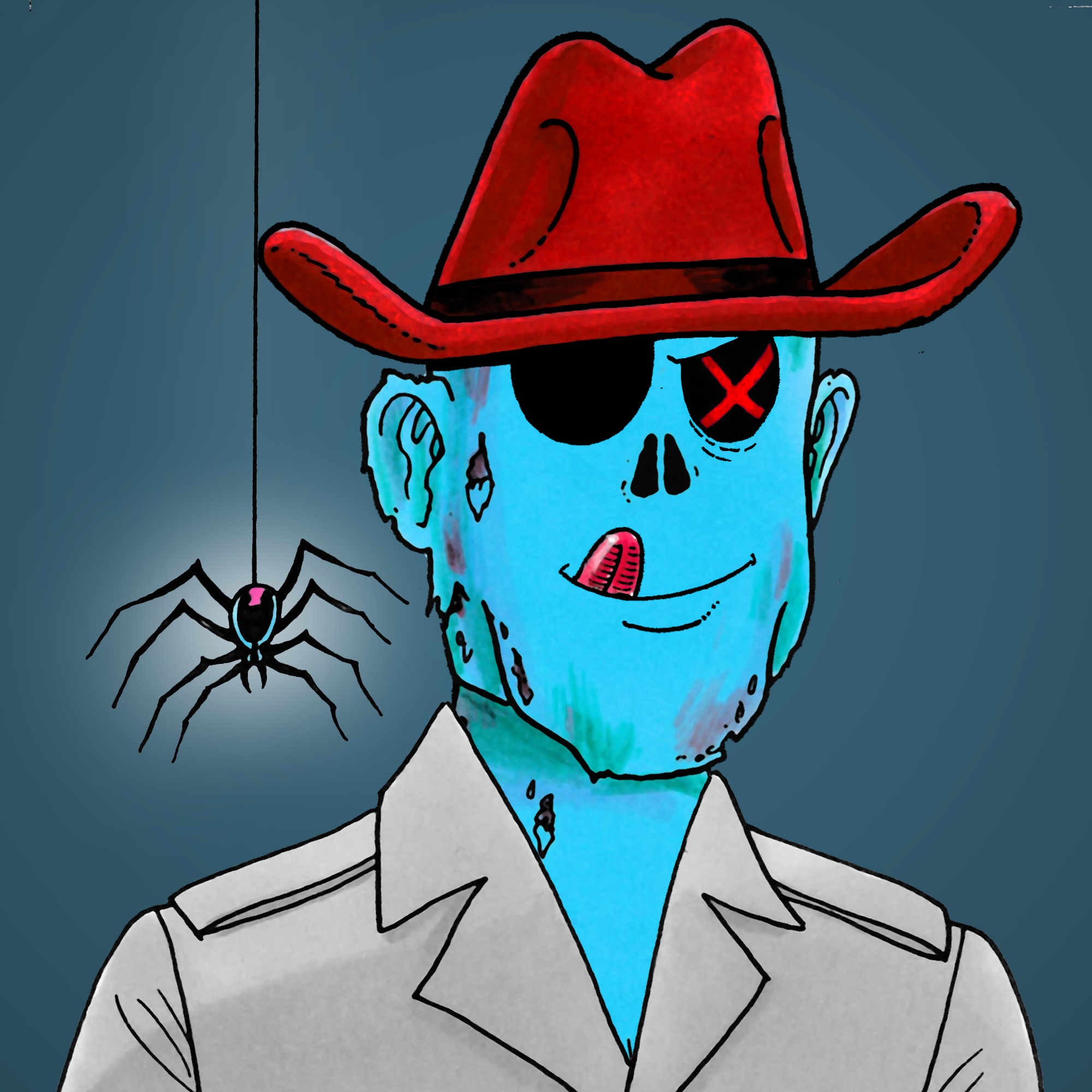 George Trosley - Jungle Freaks - Jungle Freak 8373 - NFT # 8373