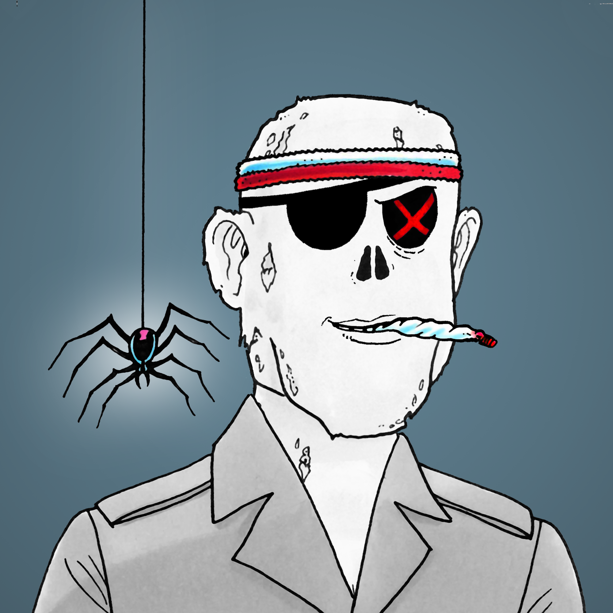 George Trosley - Jungle Freaks - Jungle Freak 8374 - NFT # 8374