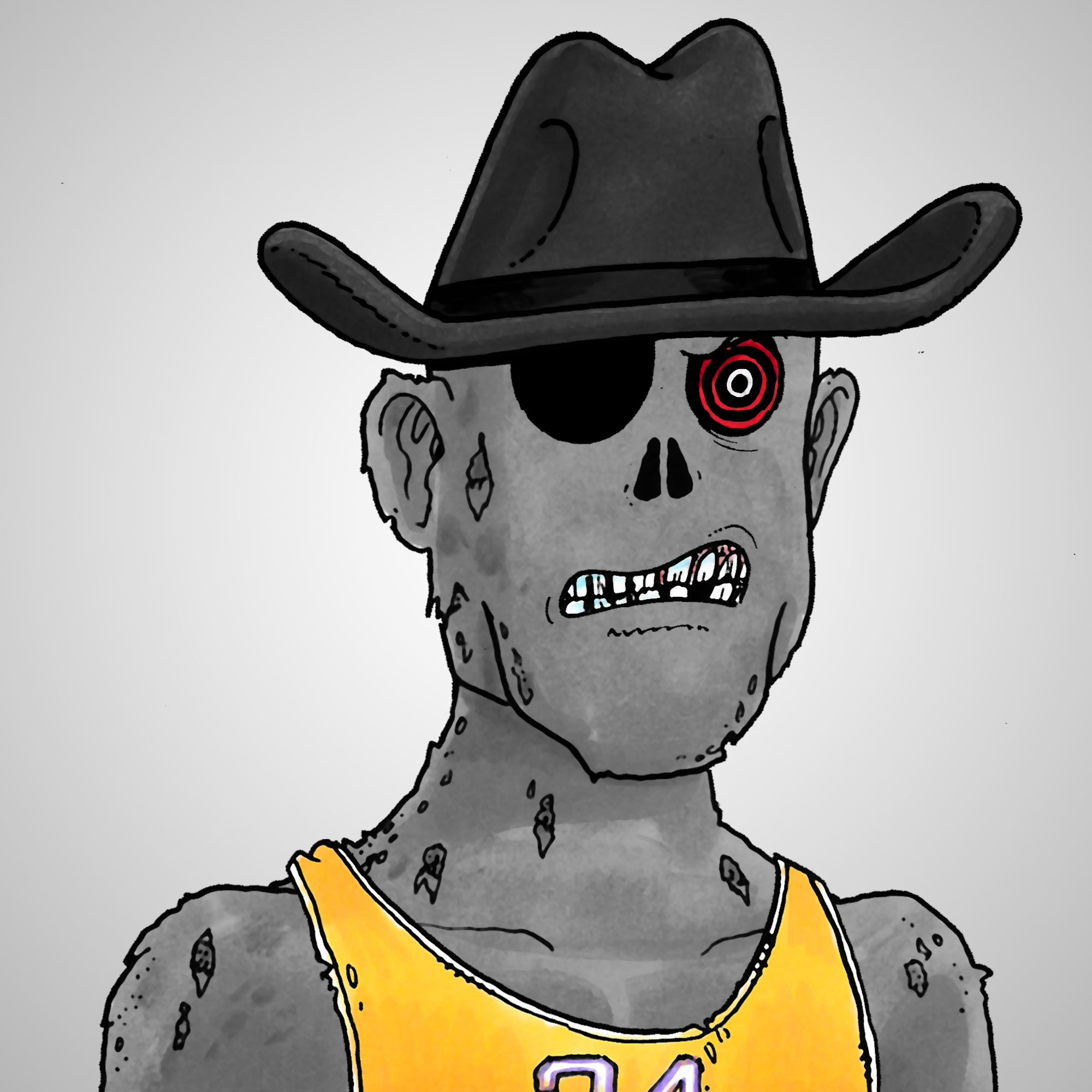 George Trosley - Jungle Freaks - Jungle Freak 8383 - NFT # 8383