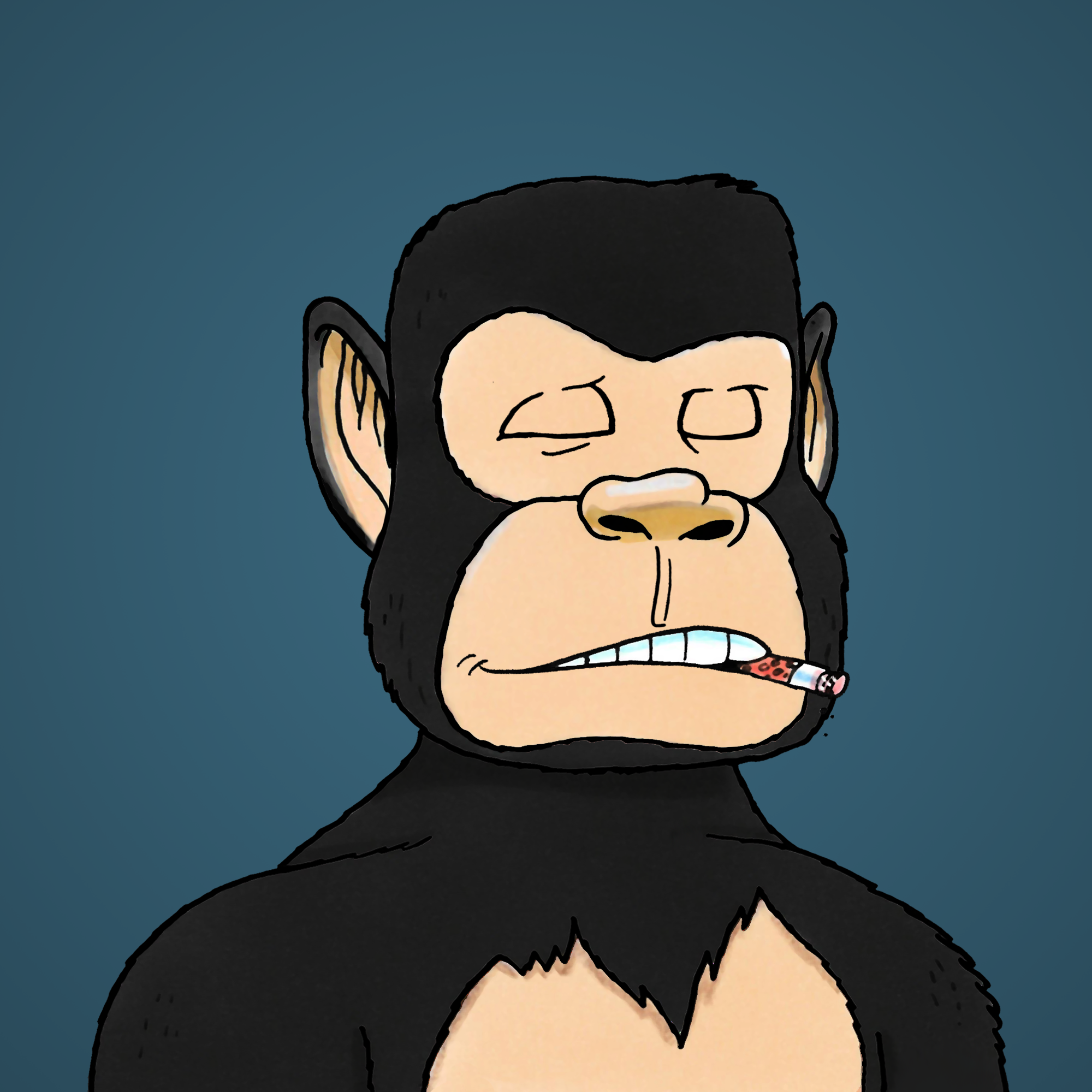 George Trosley - Jungle Freaks - Jungle Freak 8397 - NFT # 8397