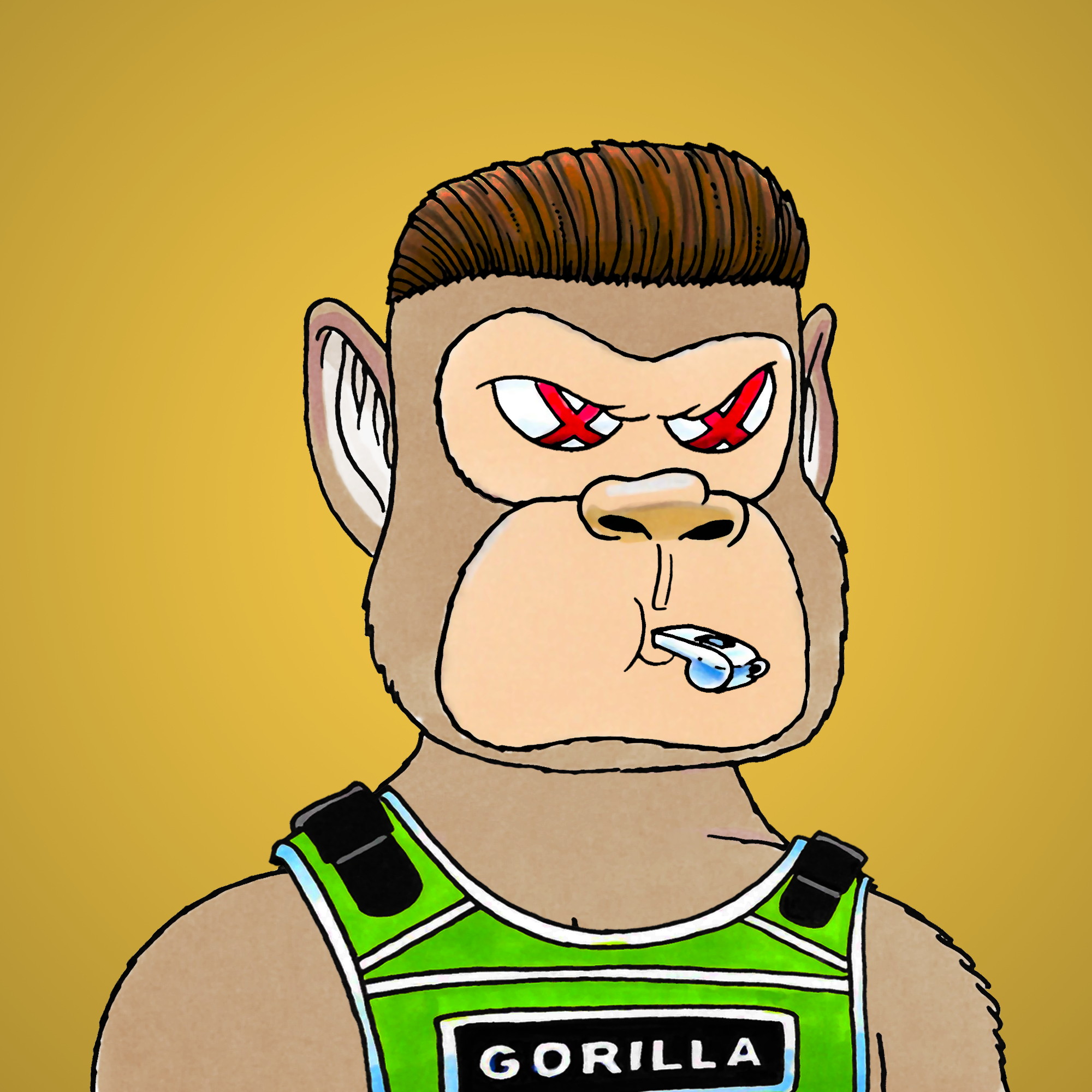 George Trosley - Jungle Freaks - Jungle Freak 8399 - NFT # 8399