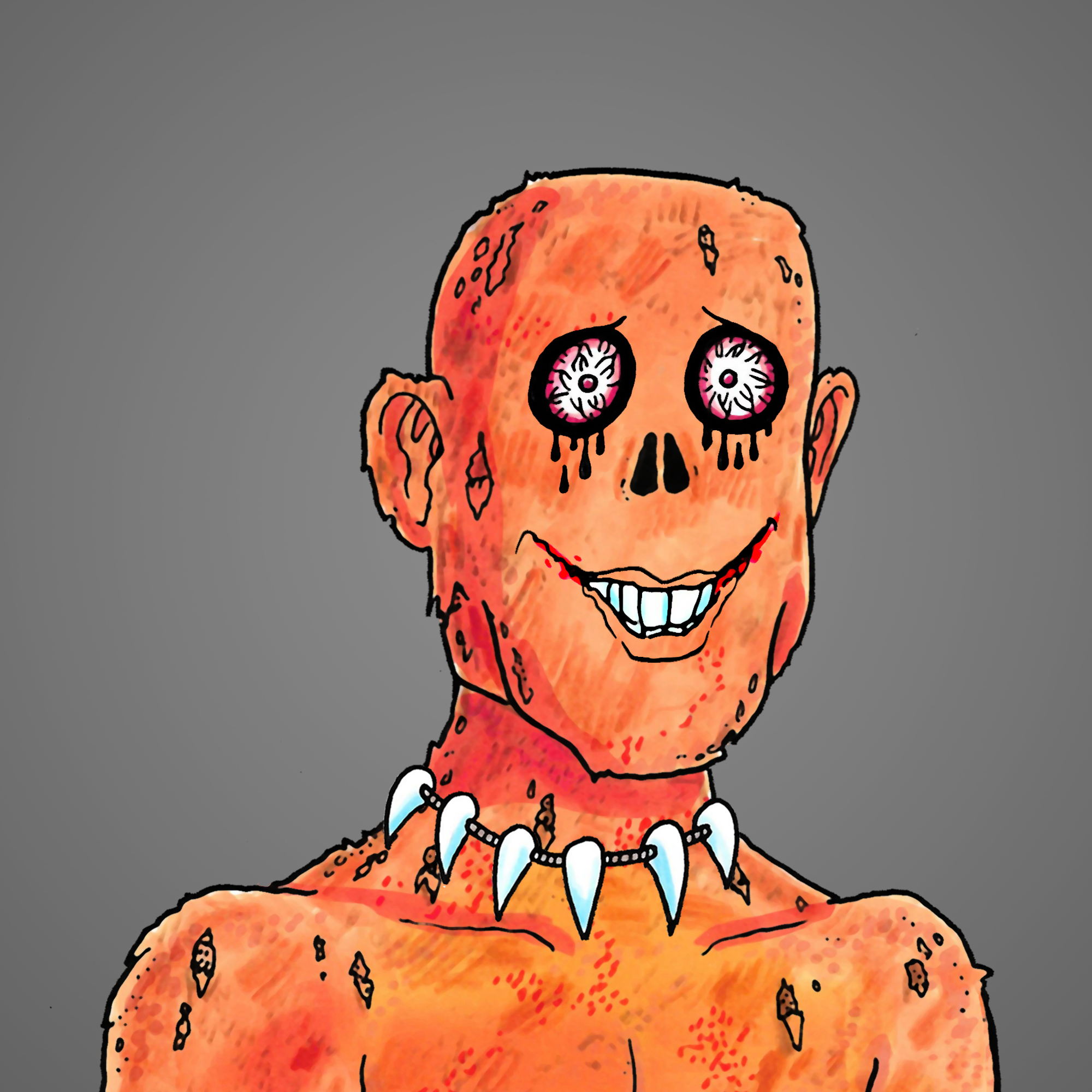 George Trosley - Jungle Freaks - Jungle Freak 84 - NFT # 84